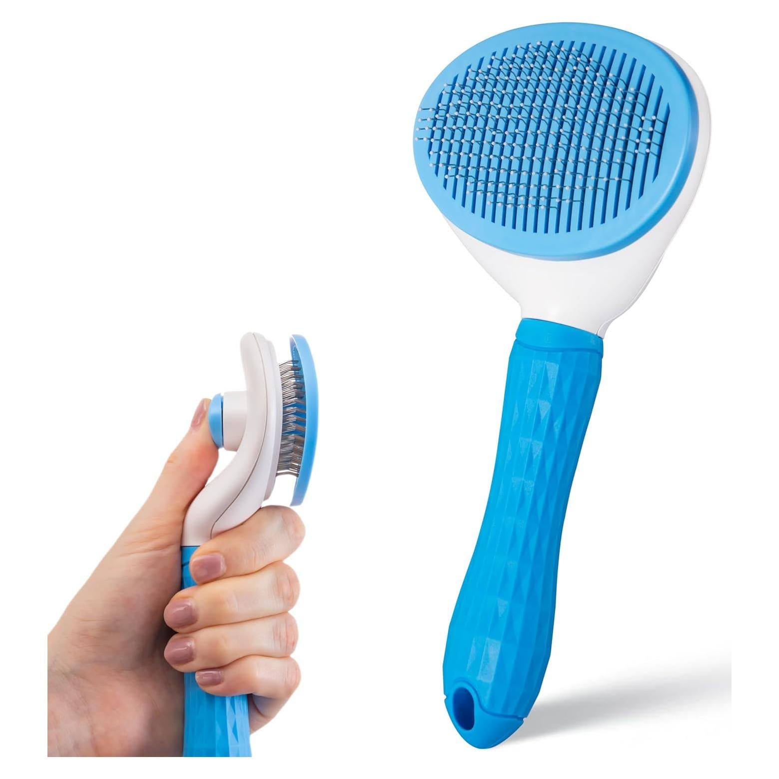 Cepillo Autolimpiante AIXIN para Gatos y Perros - 20cm