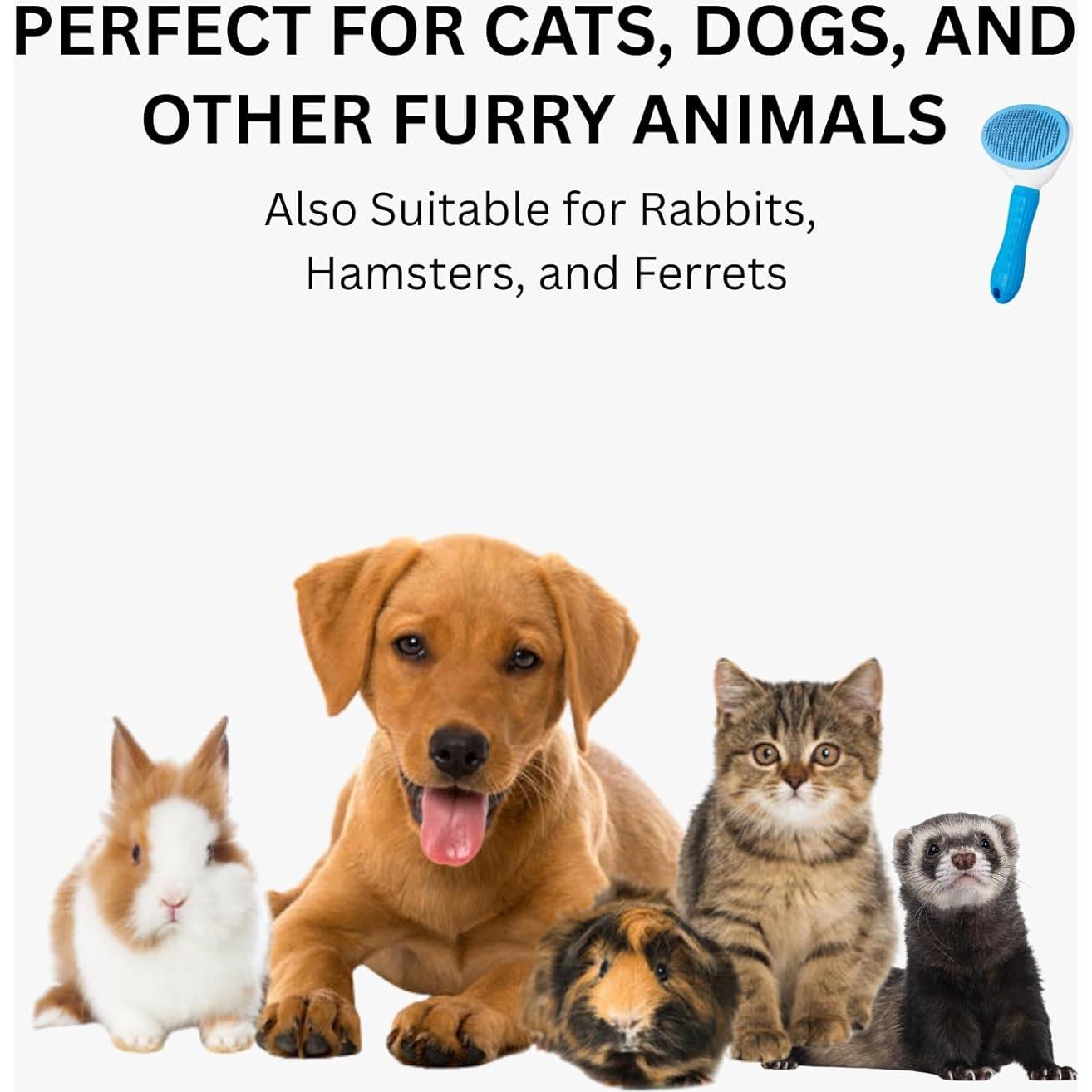 Cepillo Autolimpiante AIXIN para Gatos y Perros - 20cm