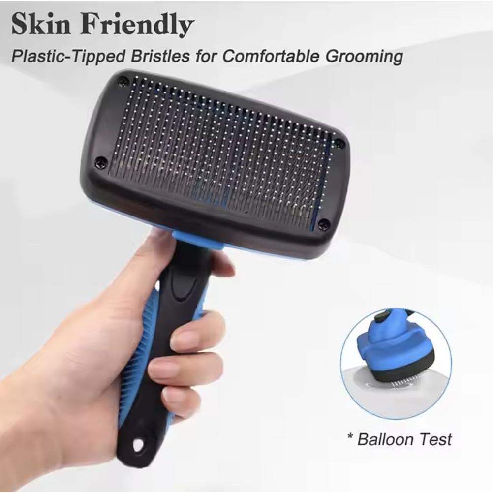 Cepillo Autolimpiante Jaxily para Perros y Gatos - Aseo Eficiente