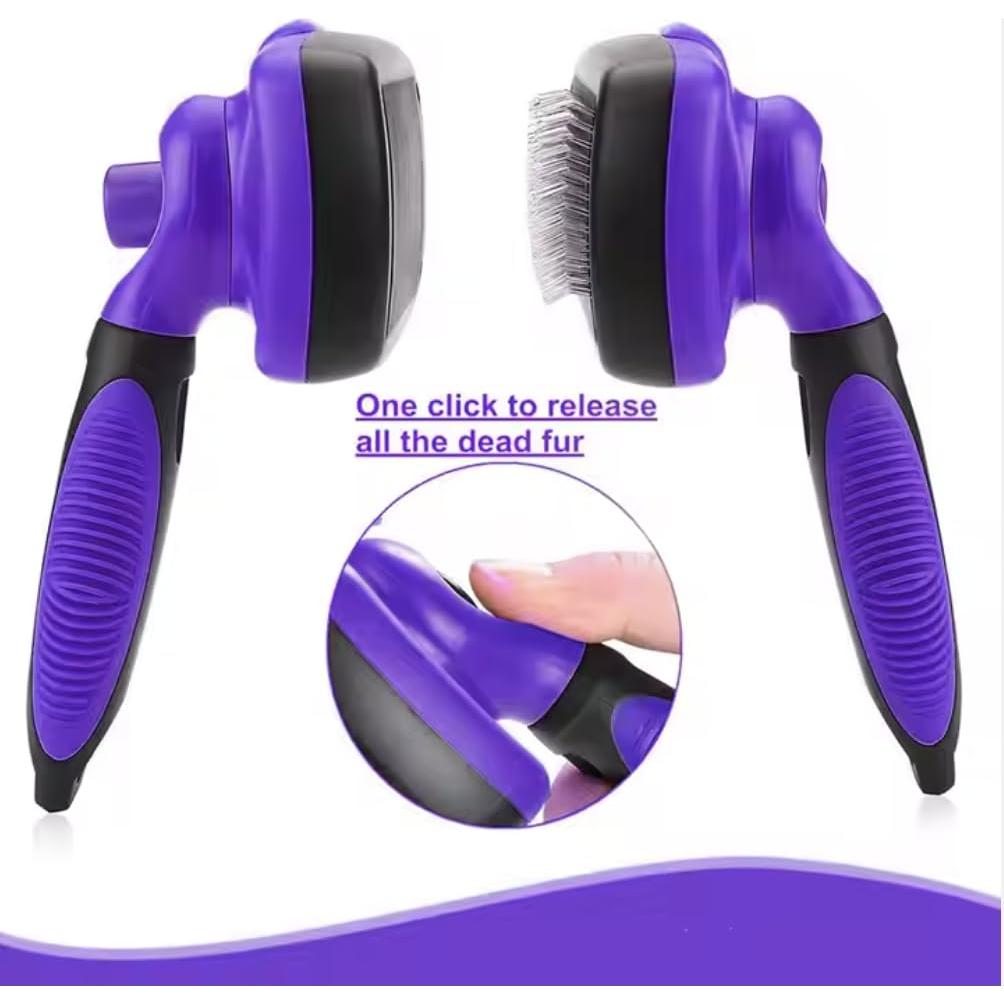 Cepillo Autolimpiante Jaxily para Perros y Gatos - Aseo Eficiente