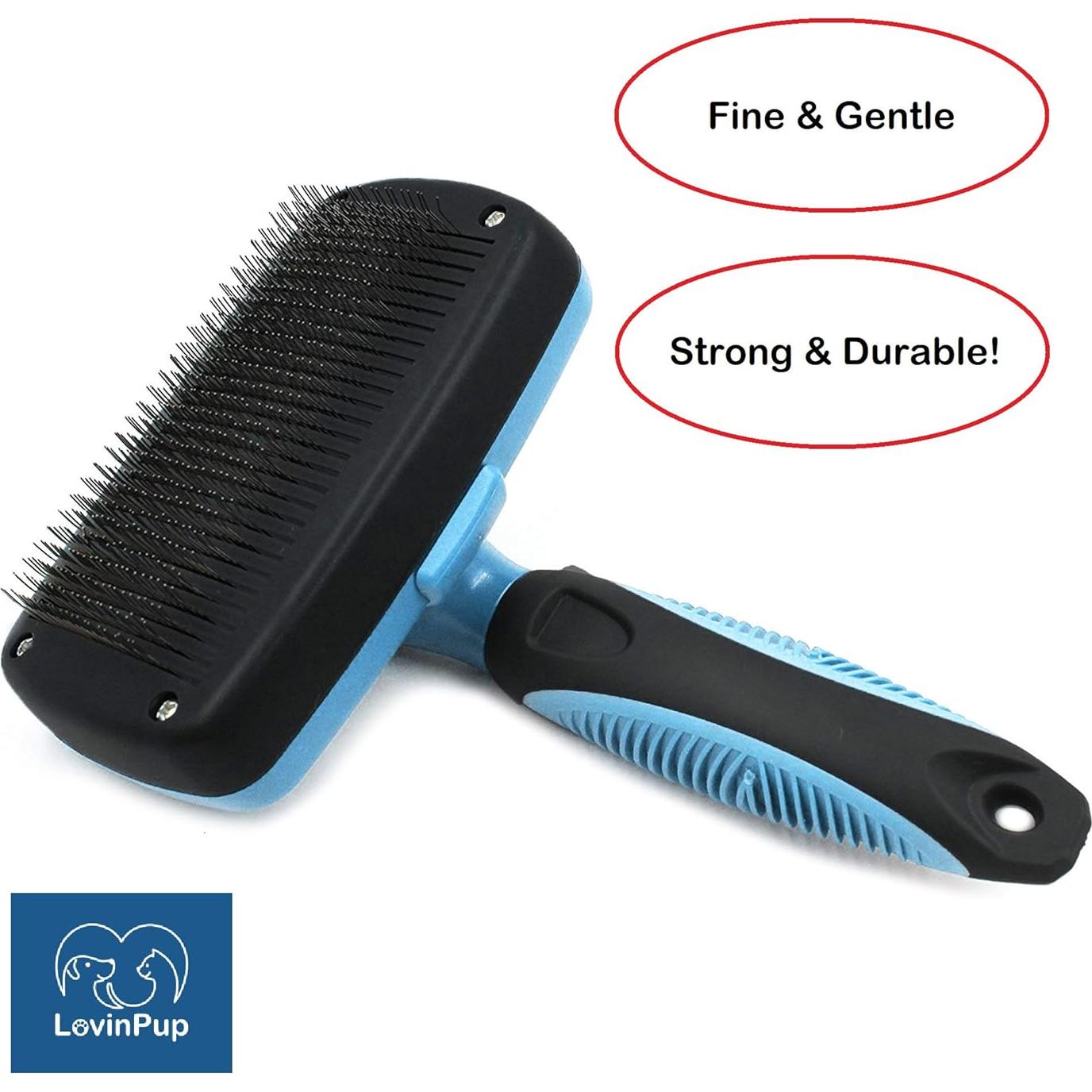 Cepillo Slicker Autolimpiante LovinPup para Perros y Gatos