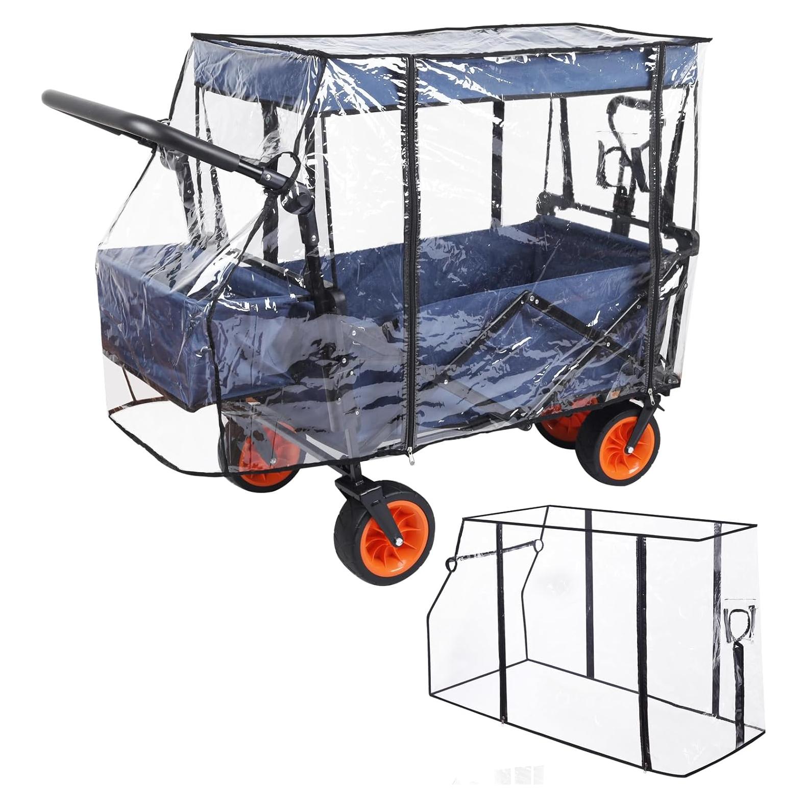 Cubierta de Lluvia Plegable Bessny para Carro - Impermeable y Resistente