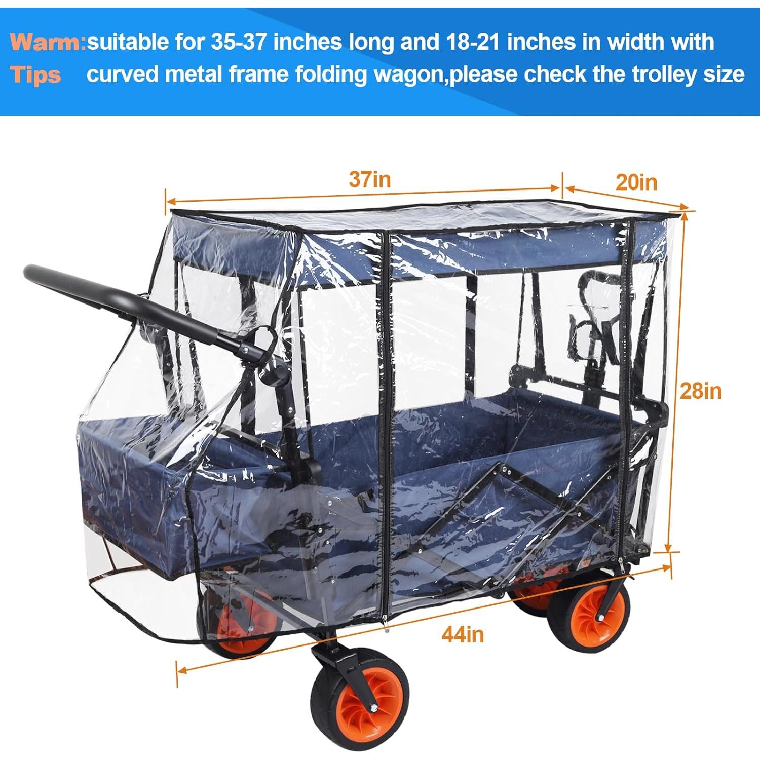 Cubierta de Lluvia Plegable Bessny para Carro - Impermeable y Resistente