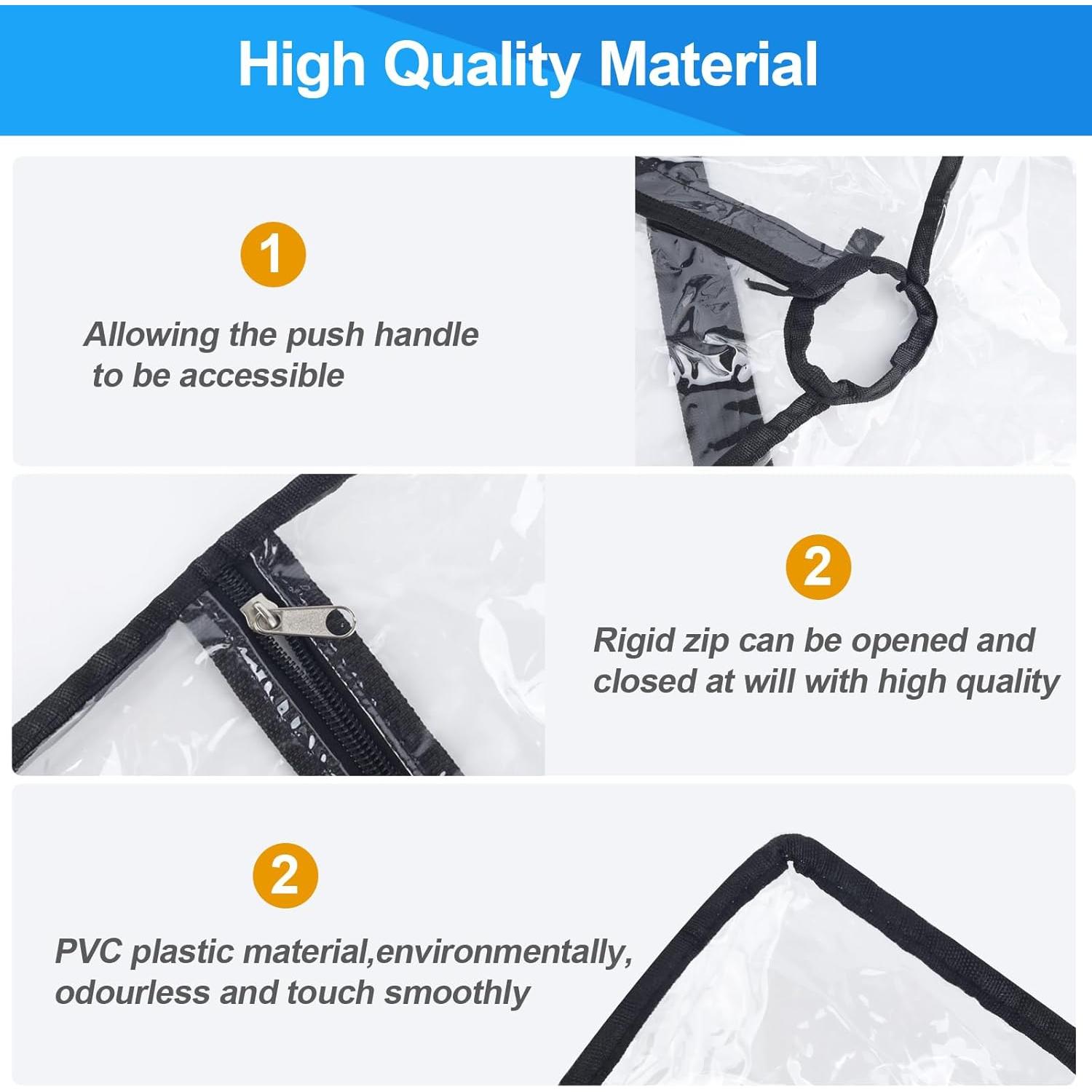 Cubierta de Lluvia Plegable Bessny para Carro - Impermeable y Resistente