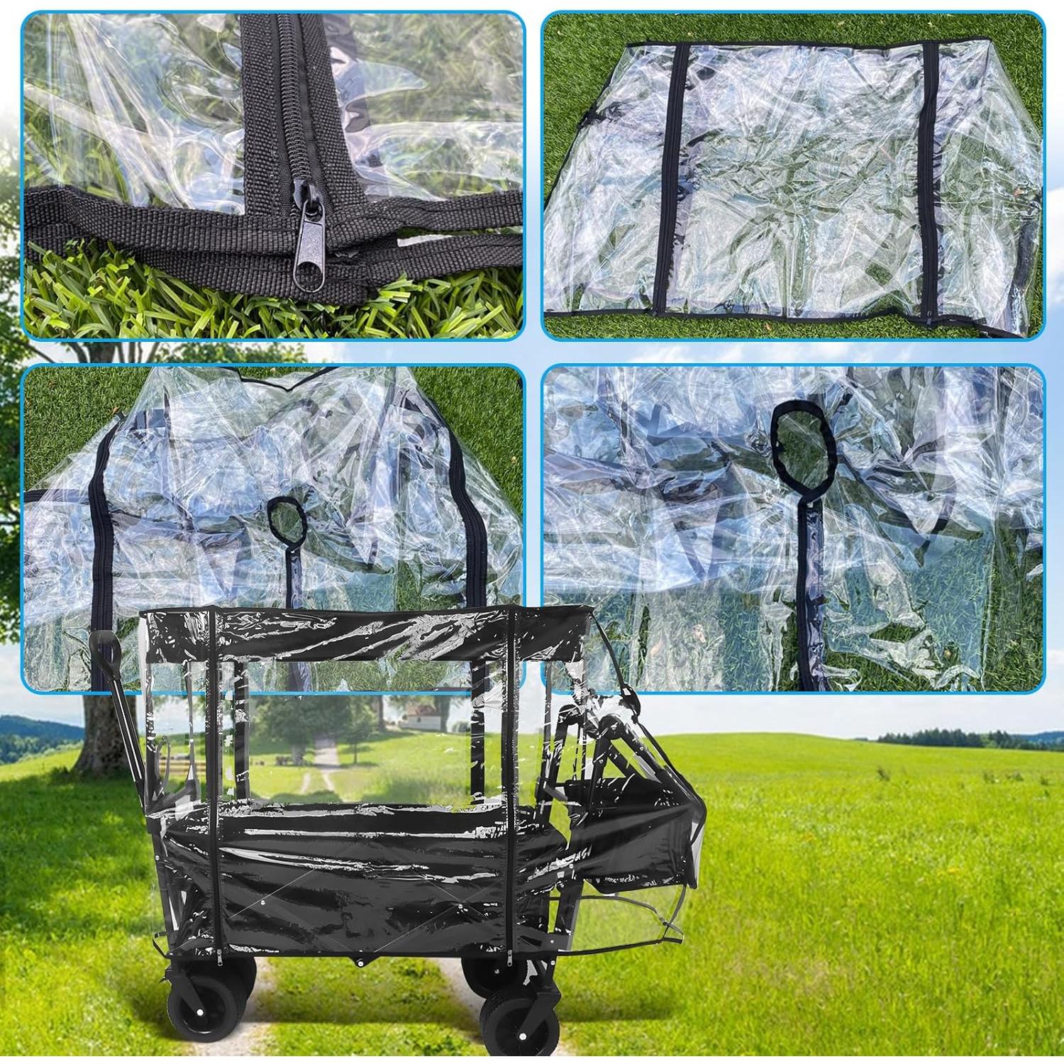 Cubierta de Lluvia Universal SYWAN para Carro de Bebé 110x74cm