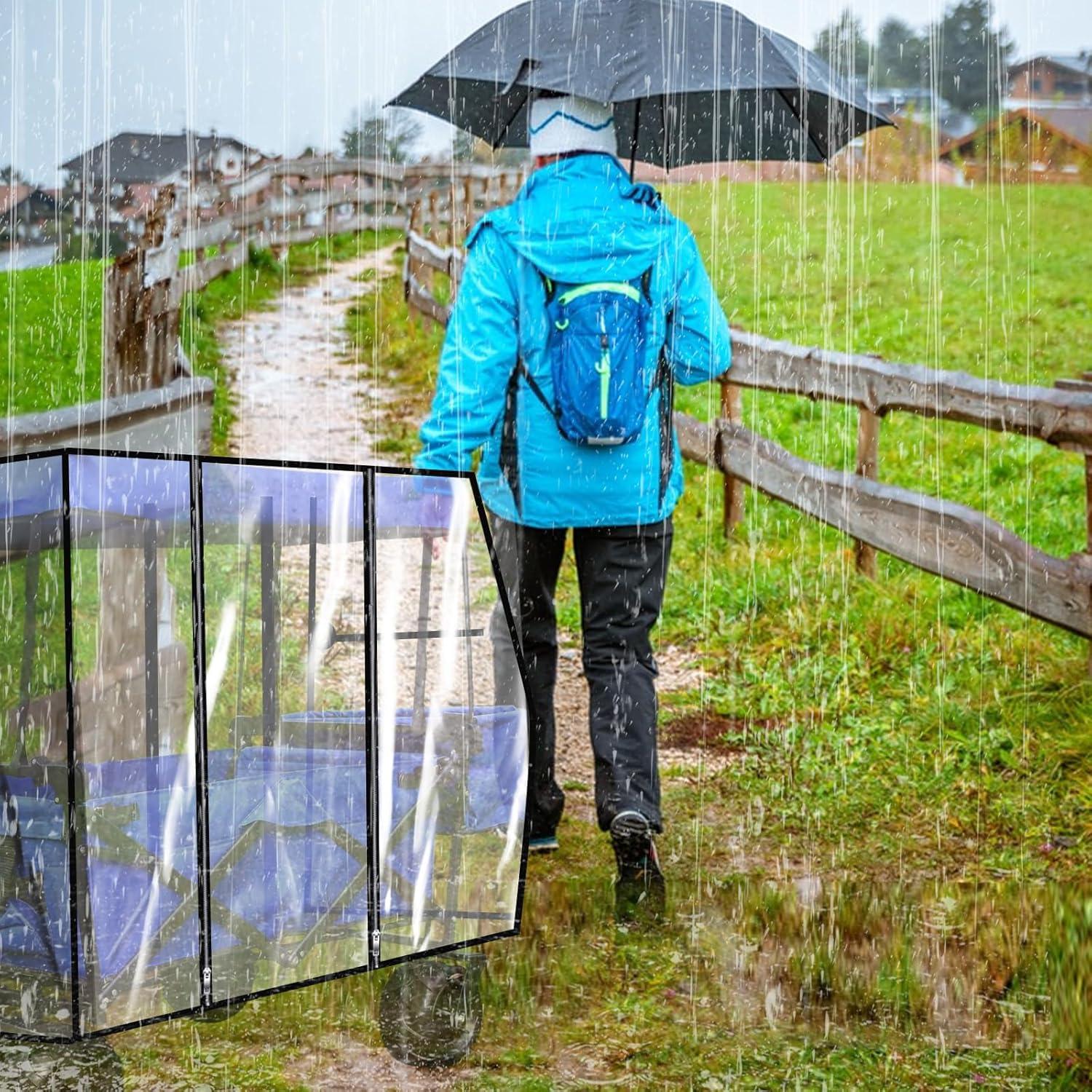 Cubierta de Lluvia Universal SYWAN para Carro de Bebé 110x74cm