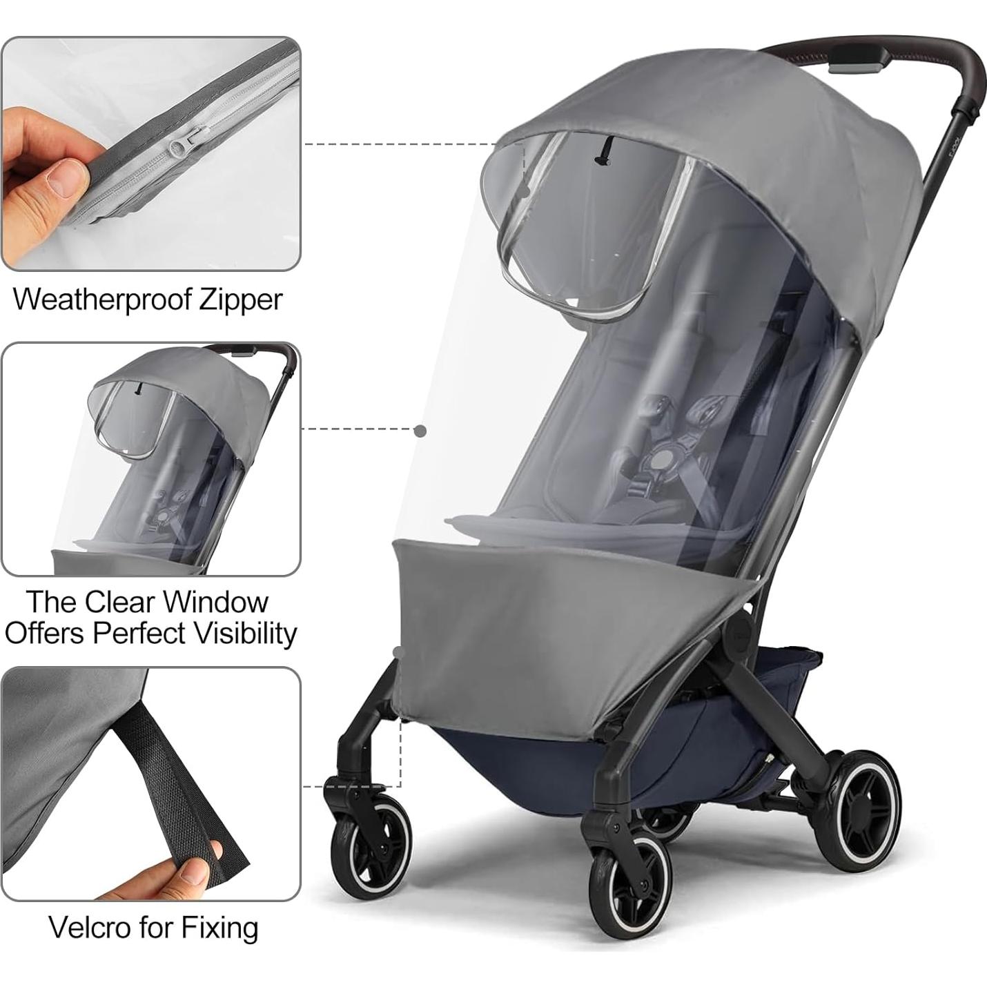 Cubierta de Lluvia Joolz AER+ | Impermeable y Plegable