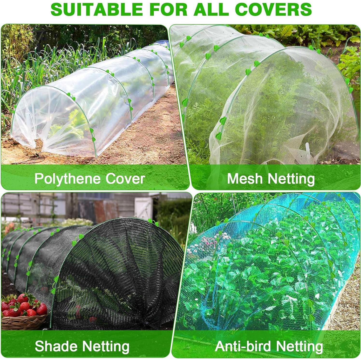 Arcos de Jardín FuBegi 36pcs Fibra de Vidrio para Camas Elevadas