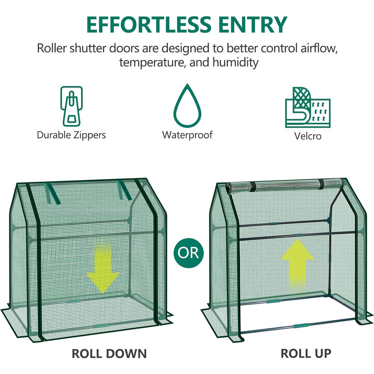 Mini Invernadero Interior SUMGROW 91.4x48.3x86.4 cm con Cremallera