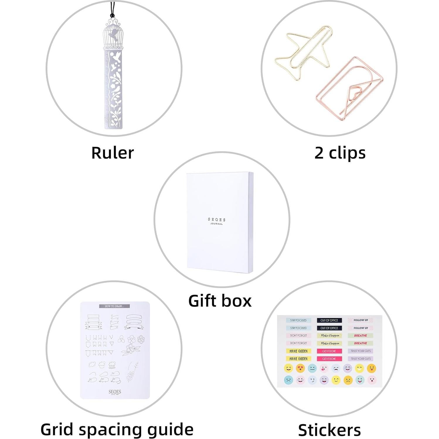 Cuaderno A5 de Puntos SeQeS Cisne - 160 Páginas 160gsm