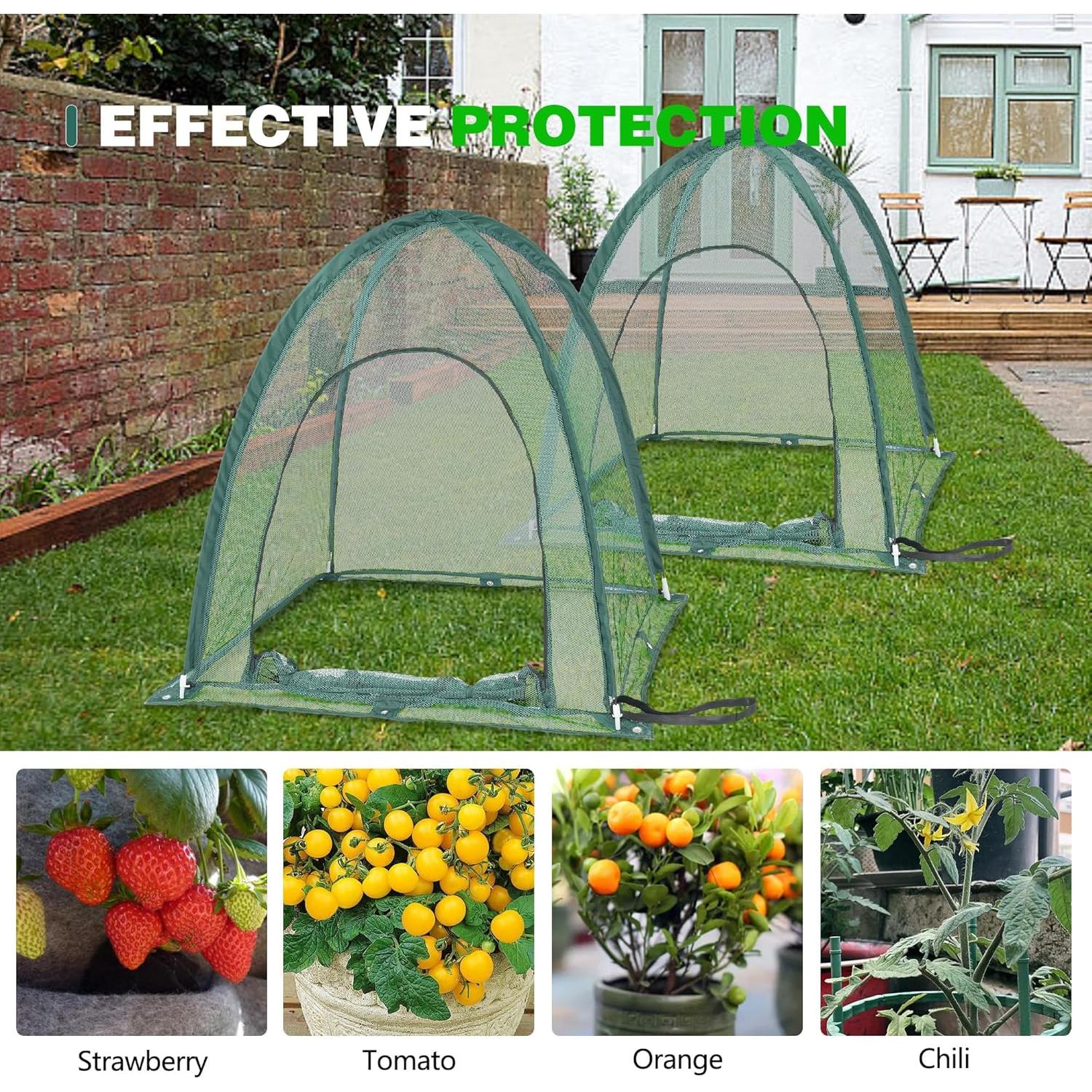 Cubierta de Malla para Plantas Toboom Garden 91x91cm - Protección UV y Animales