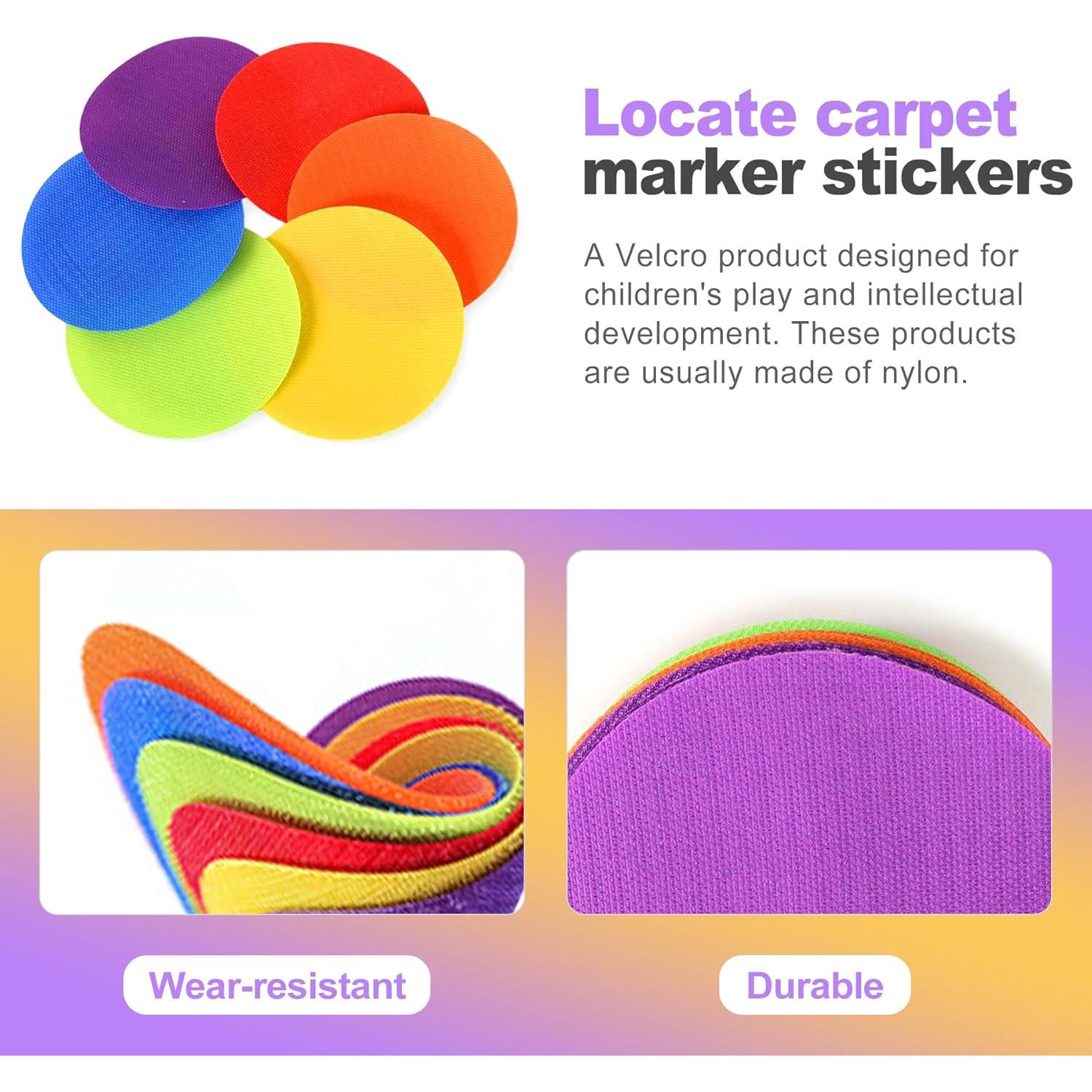 30 Marcadores de Puntos de Poliéster ZeriLion 10.16 cm Multicolor