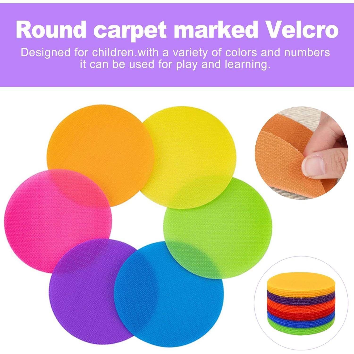 30 Marcadores de Puntos de Poliéster ZeriLion 10.16 cm Multicolor