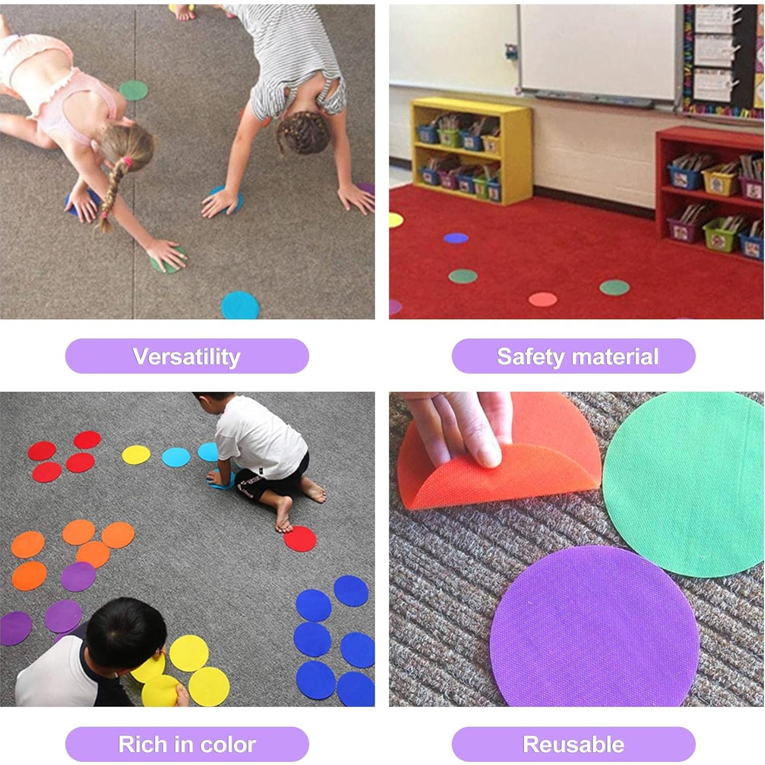 30 Marcadores de Puntos de Poliéster ZeriLion 10.16 cm Multicolor