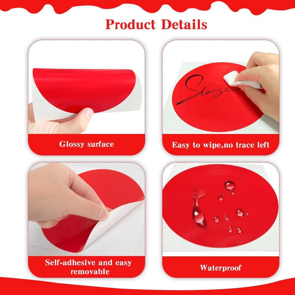 Pegatinas de Piso Multicolores Fenreen 32 PCS 15 cm