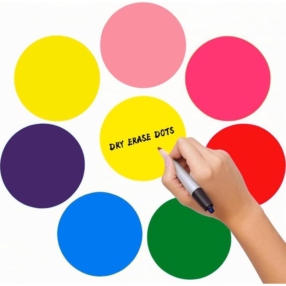 Pegatinas de Piso Multicolores Fenreen 32 PCS 15 cm