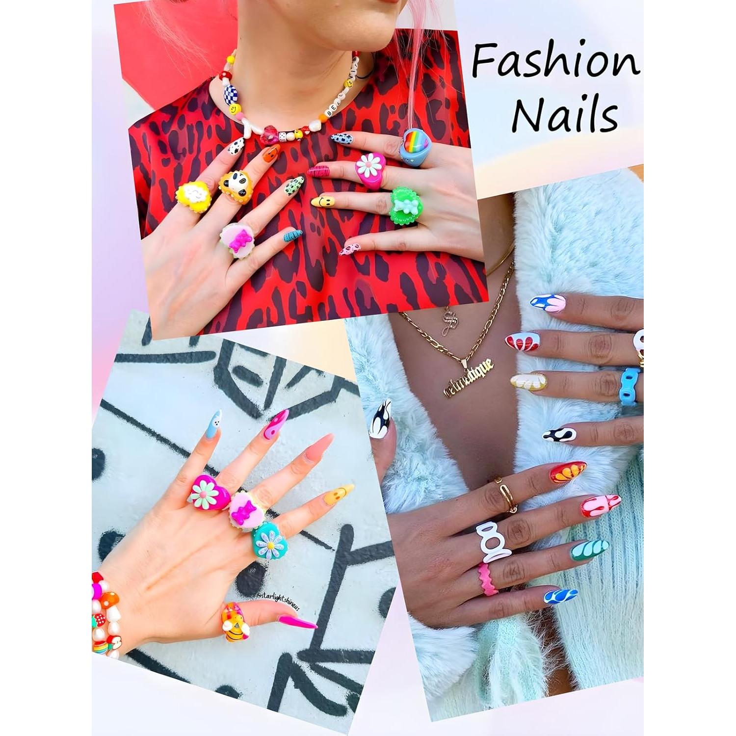 12 Lápices de Arte de Uñas Gorvalin - Secado Rápido 3D