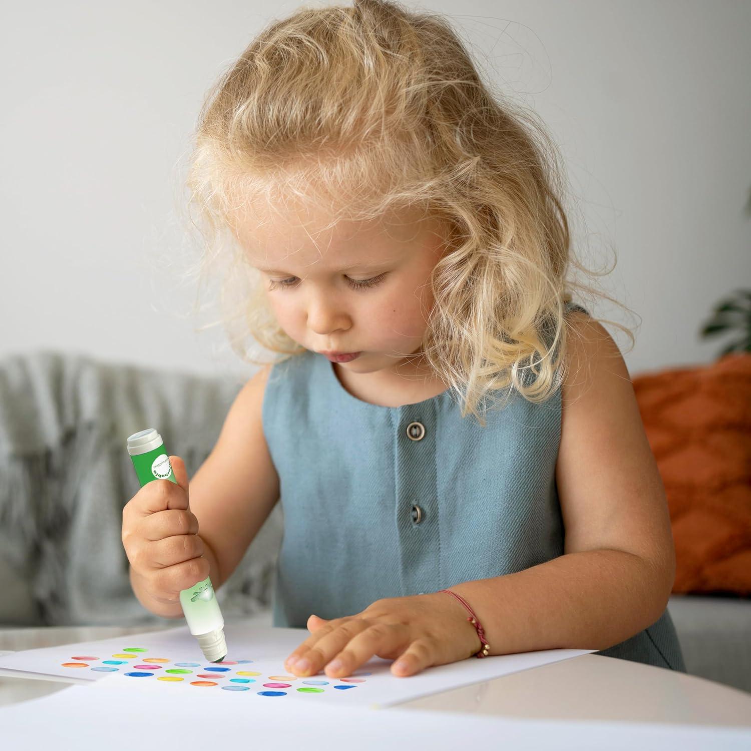 Marcadores de Puntos Bingo Blimark - 6 Colores Lavables 19.2ml