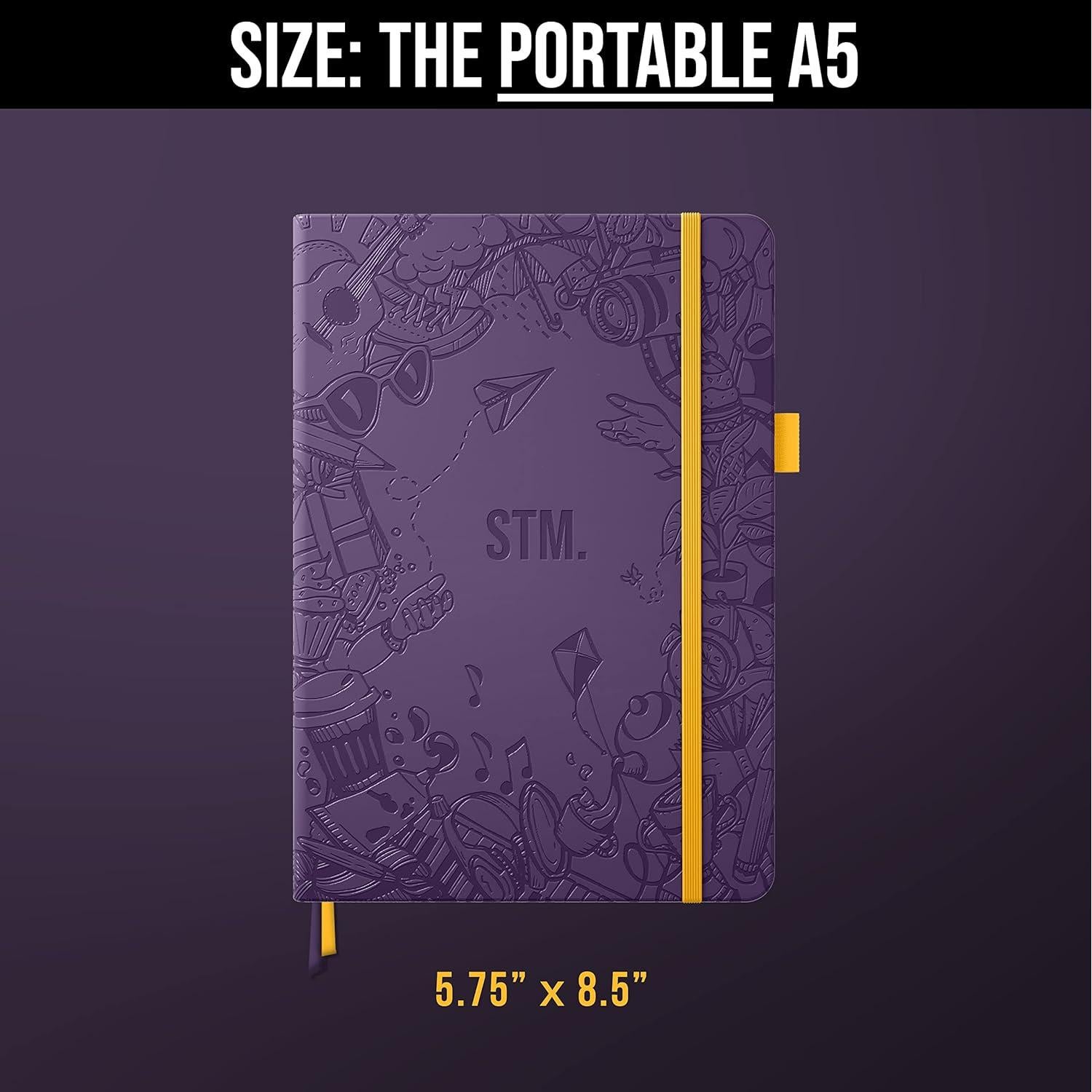 Cuaderno Dotted A5 Scribbles That Matter Rosa Pastel 120gsm