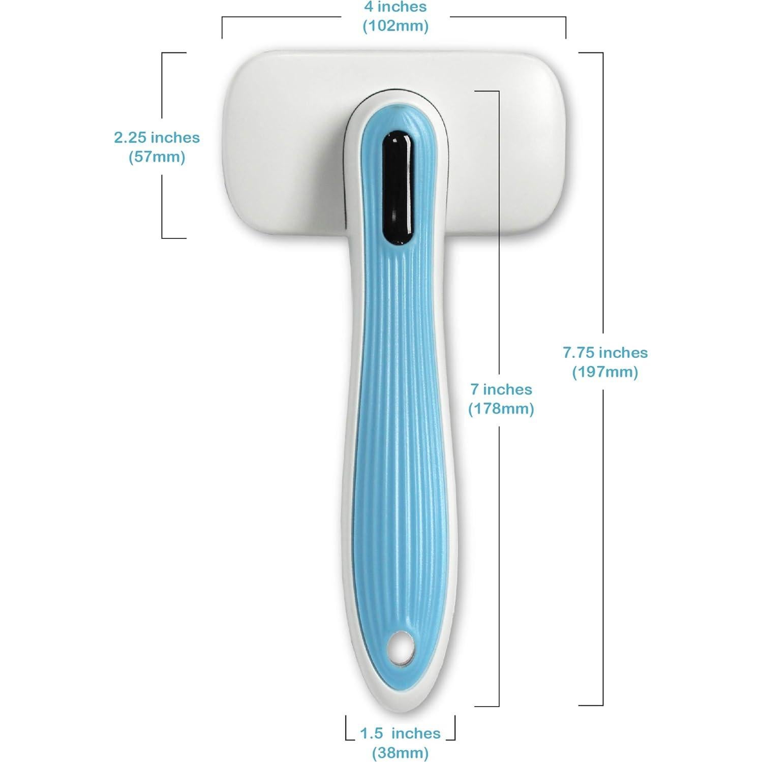 Cepillo Deshebrador Automático Pets First para Perros y Gatos