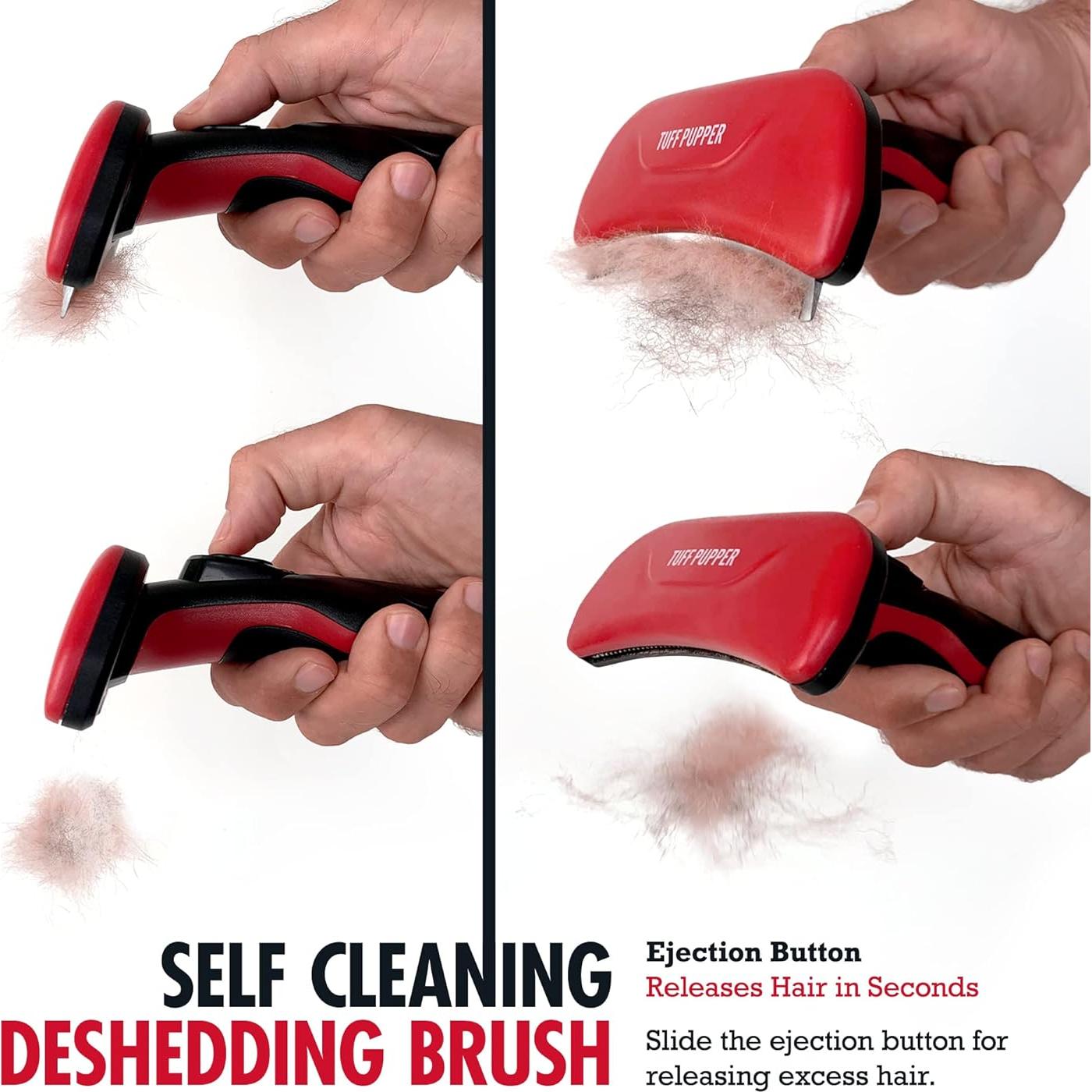 Cepillo Deshedding Tuff Pupper para Perros y Gatos 16.5cm