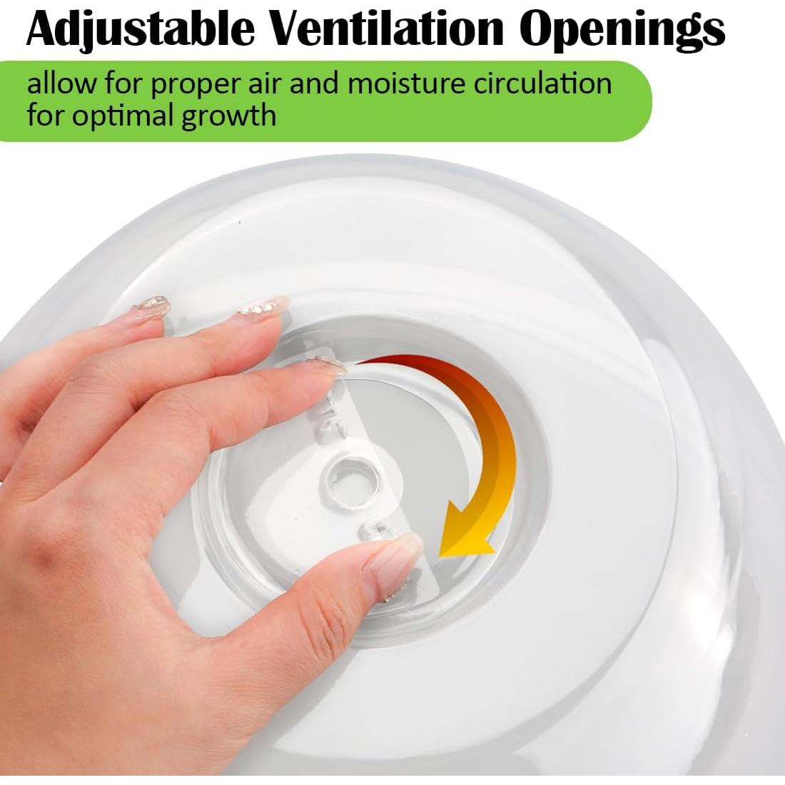 Cloche de Jardín RooTrimmer 5-Pack 25.4 cm D x 17 cm H