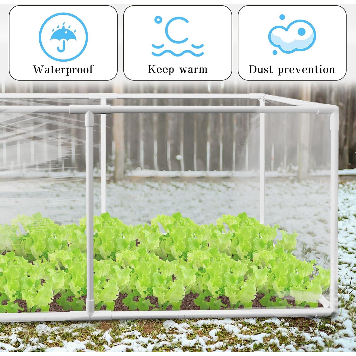 Invernadero Mini Desmontable Warmfarm 88.9x45.2 cm PVC PE