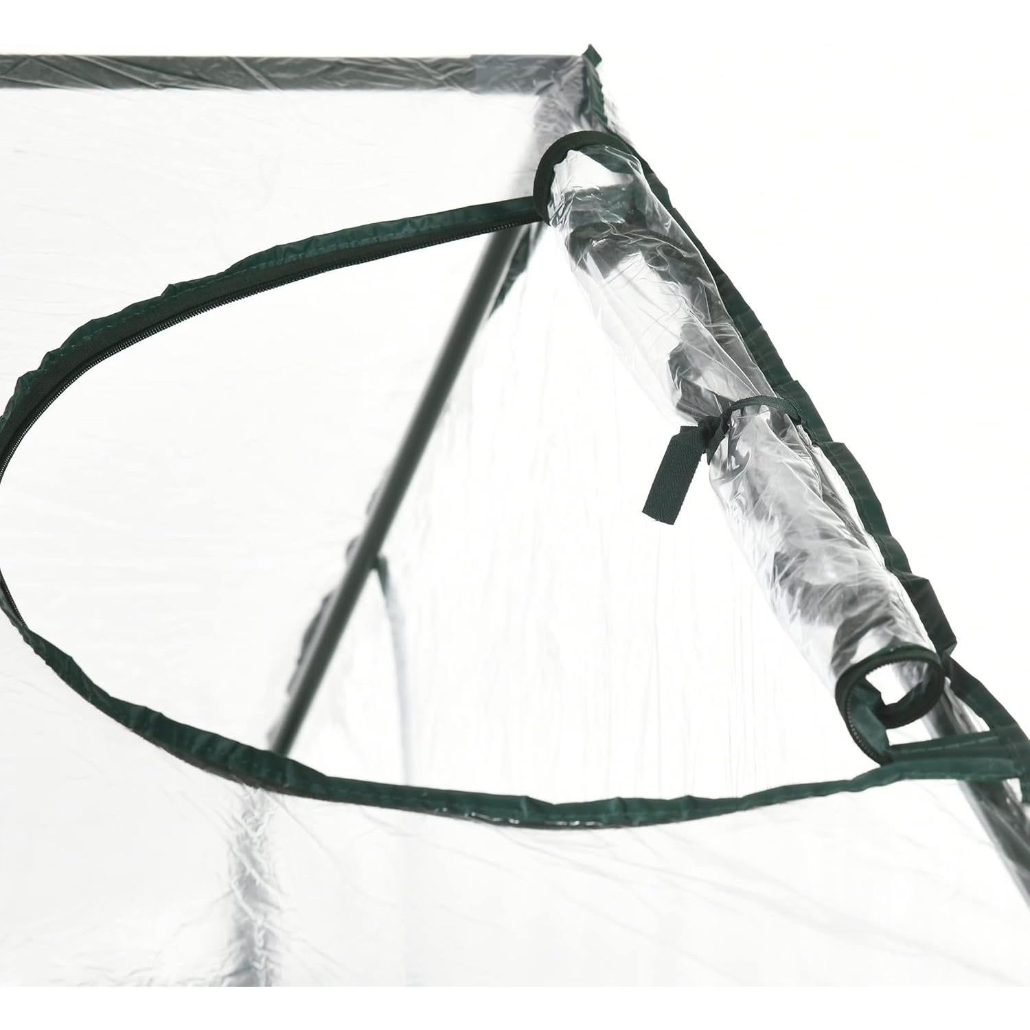 Invernadero Portátil Outsunny 1.83x0.99 m PVC Acero