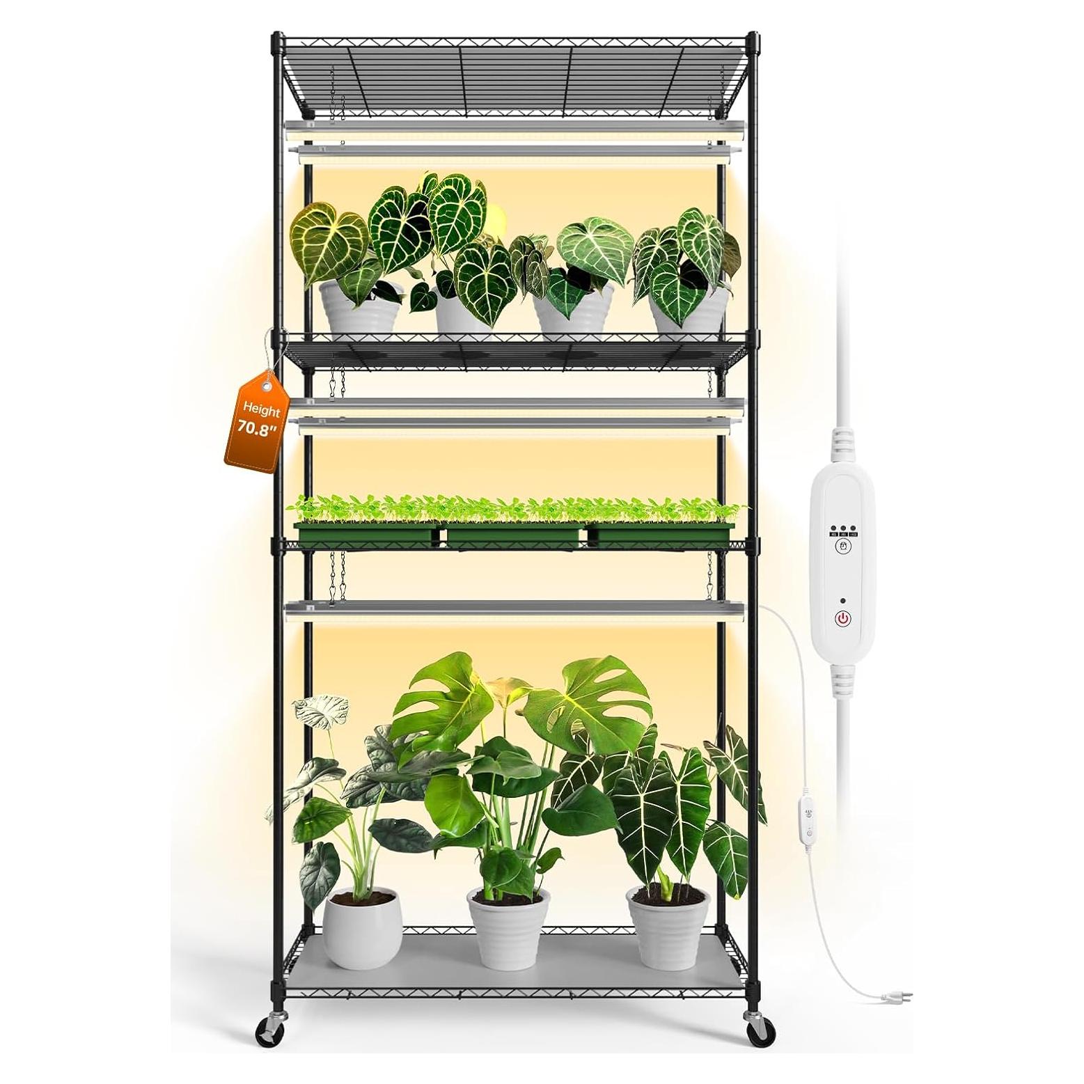 Estante para Plantas Bstrip con Luz de Crecimiento 180cm