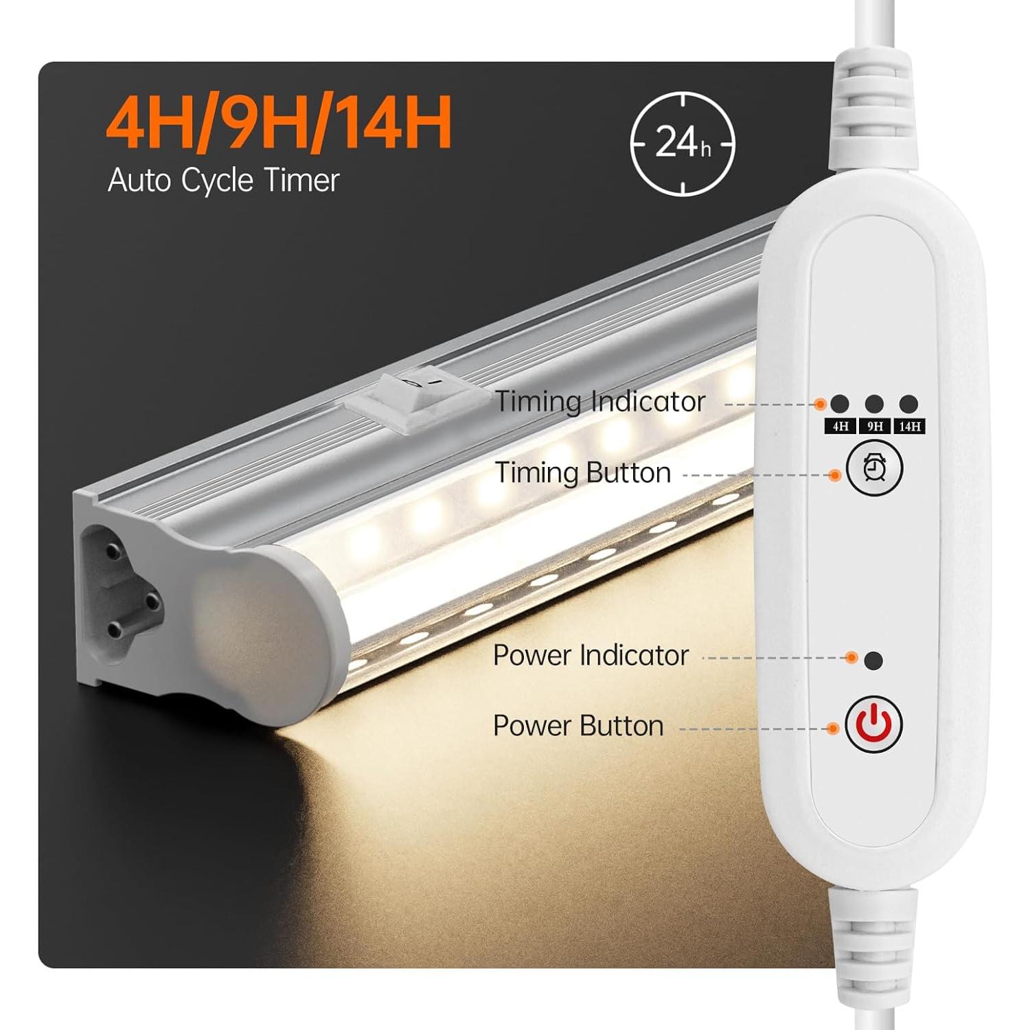 Estante para Plantas Bstrip con Luz de Crecimiento 180cm