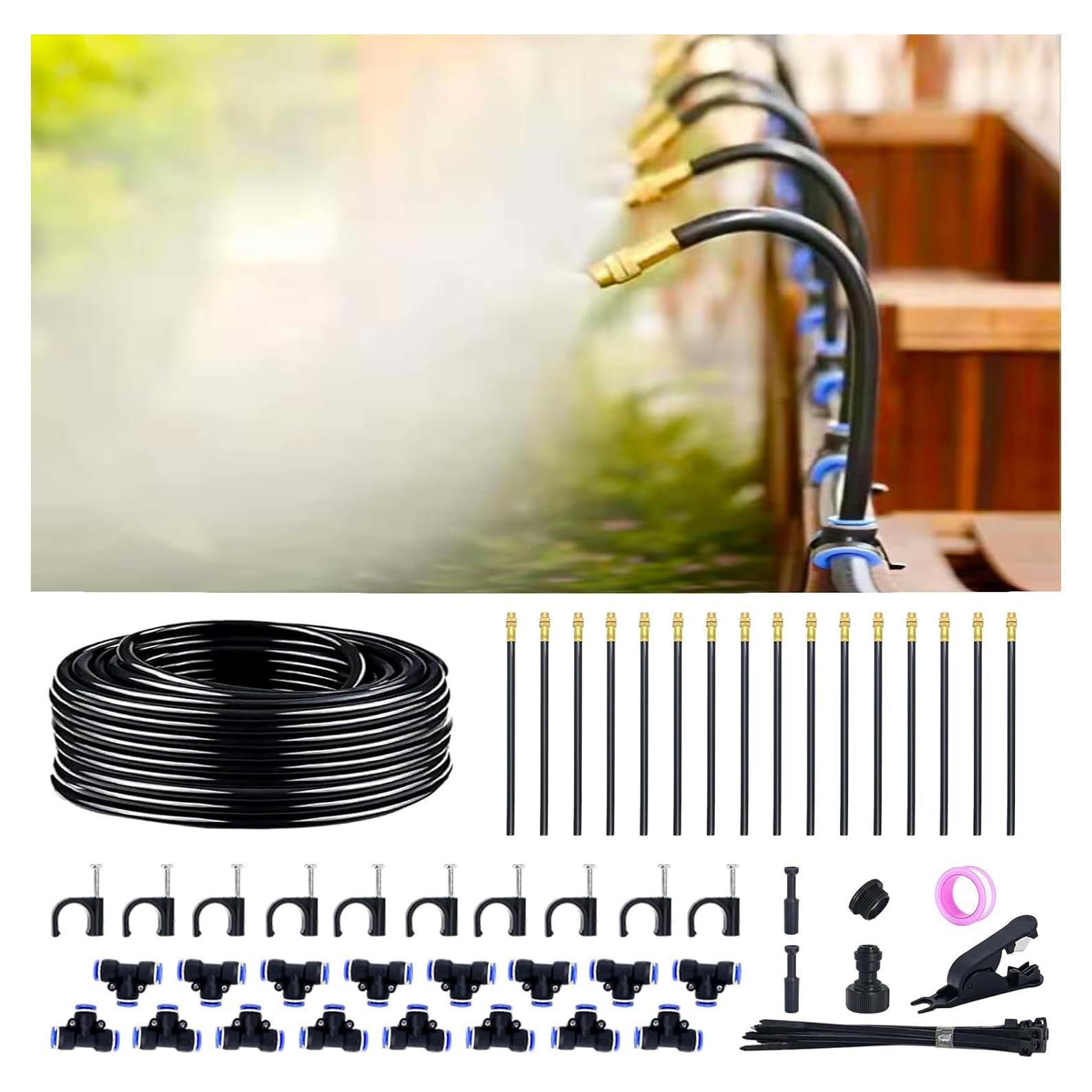 Sistema de Riego por Goteo Thiswing 15.24 m con 16 Boquillas