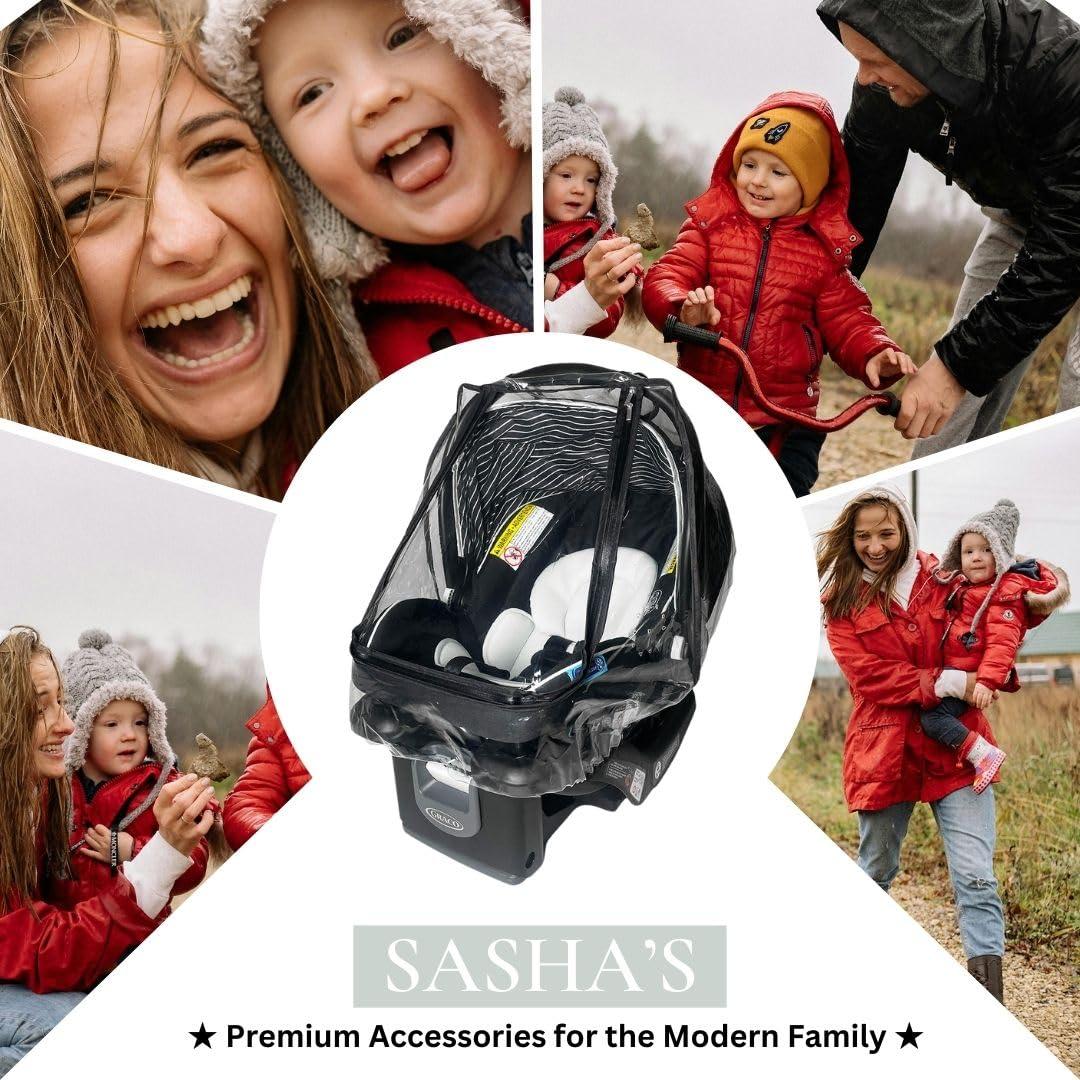 Funda para Lluvia SASHA para Asiento de Auto Graco Snugride 35