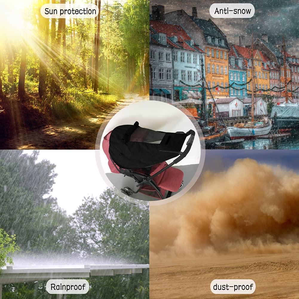 Cubierta de Sombra Impermeable para Cochecito Bebé JW0518B