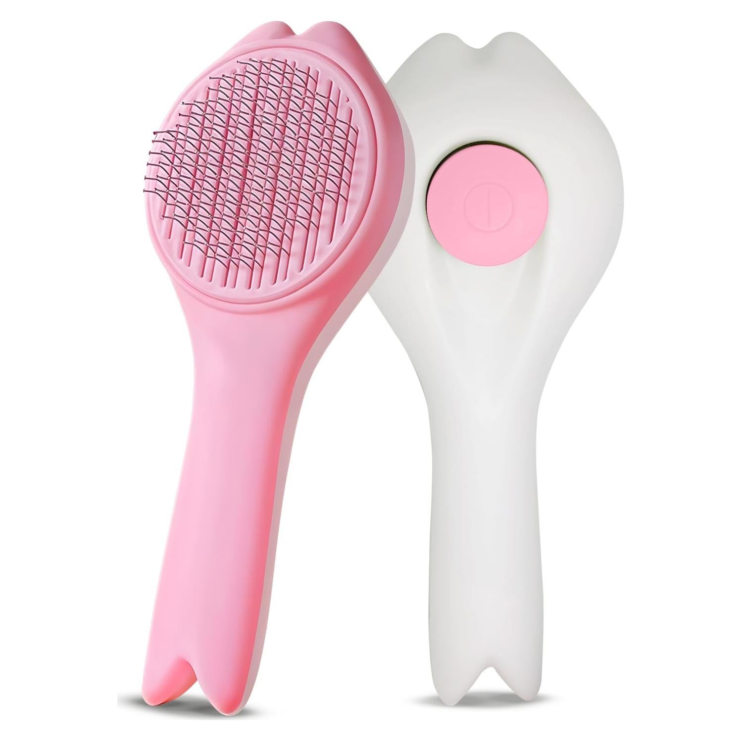 Cepillo Slicker Autolimpiante Petsupply Guy para Perros y Gatos