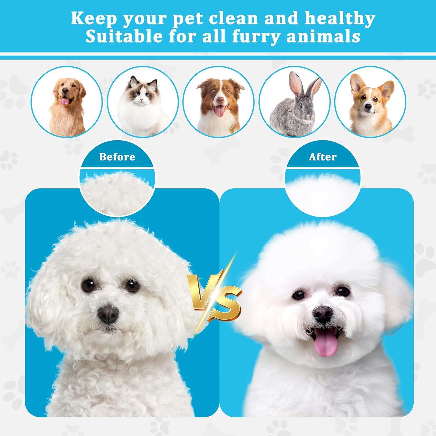 Cepillo Autolimpiante para Mascotas QianRuiDa Azul 26x15cm