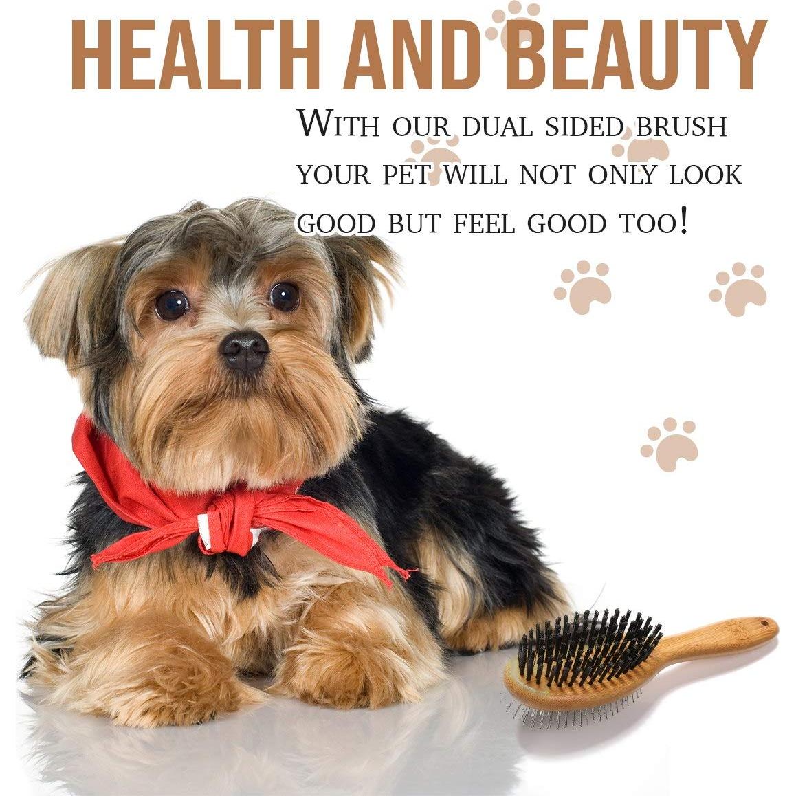 Cepillo Slicker Doble Cara KylePet para Perros y Gatos 22cm