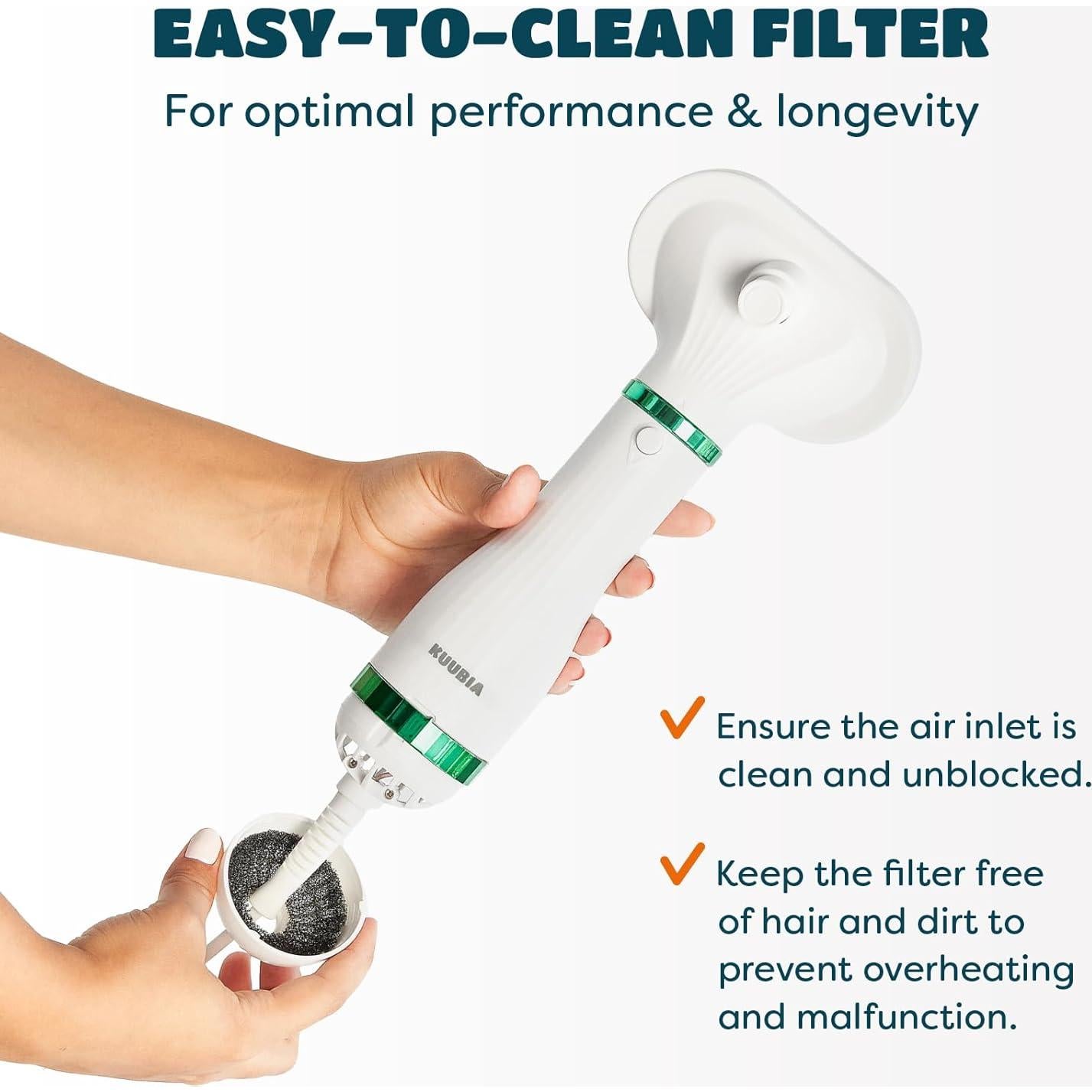 Secador de Pelo 2 en 1 para Perros y Gatos KUUBIA 300W