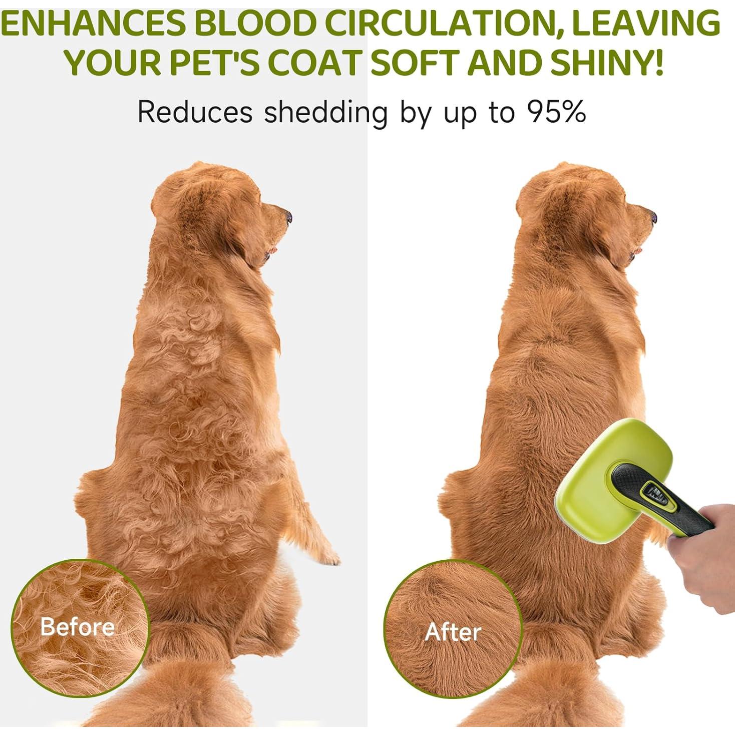 Kit de Aseo para Mascotas COZYGIFT - 3 Piezas Verde