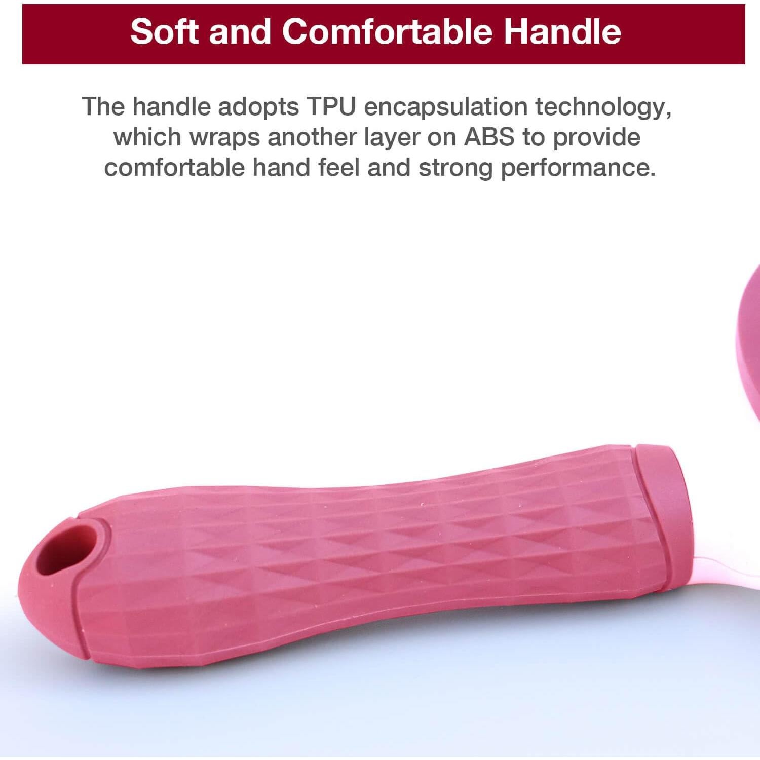 Cepillo Autolimpiante Frxat para Mascotas Rosa - Pelo Largo y Corto