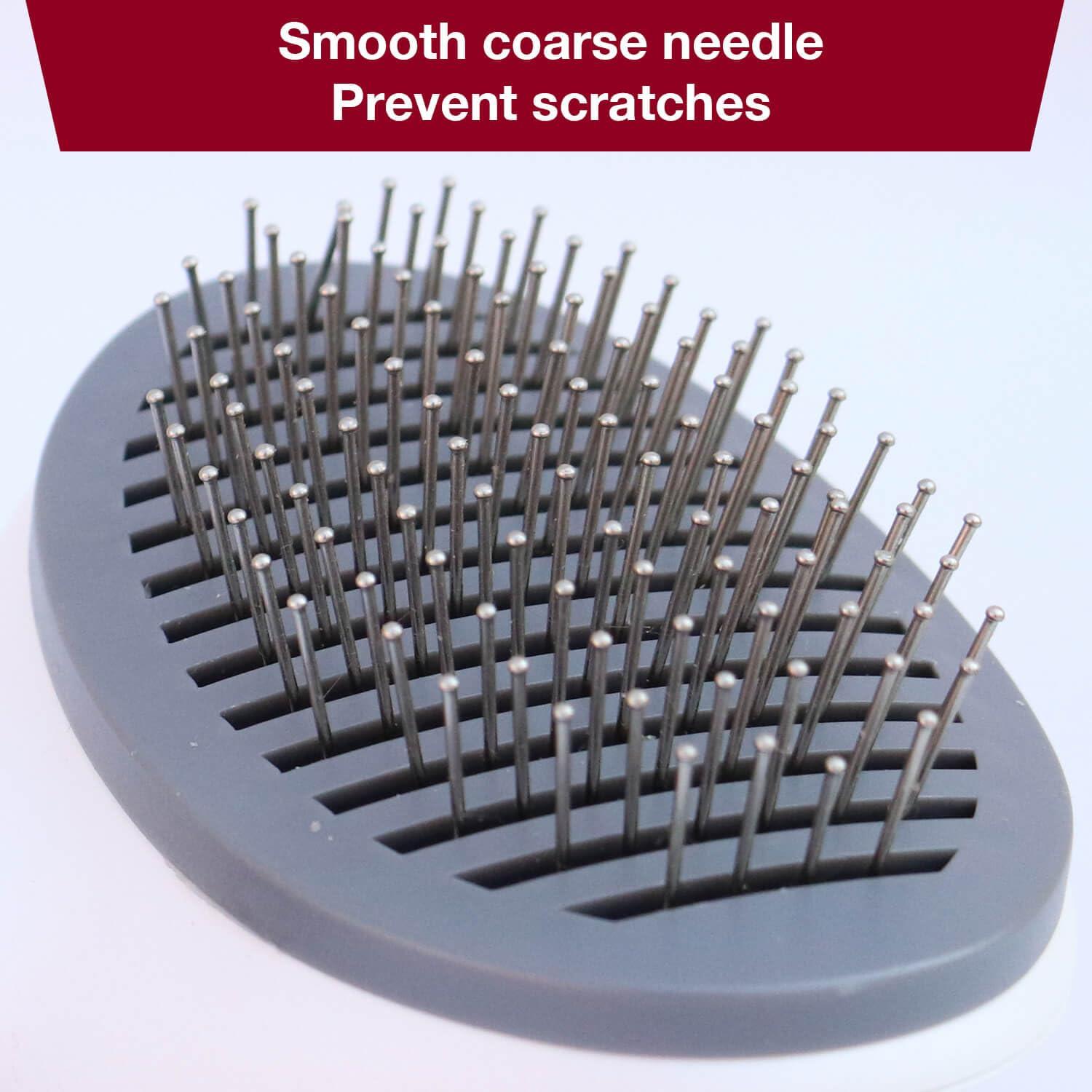 Cepillo Autolimpiante Frxat para Mascotas Rosa - Pelo Largo y Corto