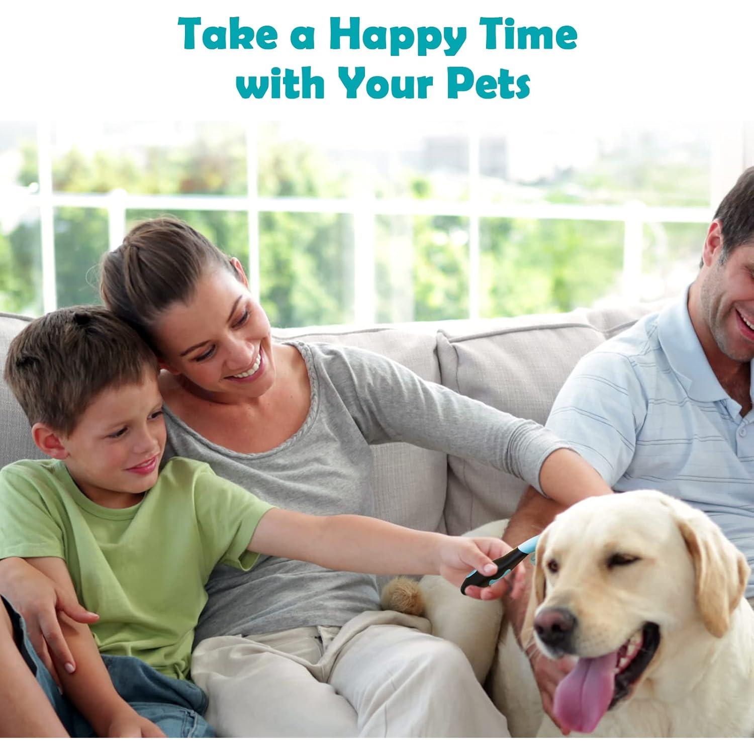 Cepillo Slicker para Perros y Gatos PETPAWJOY - 16x5.99cm