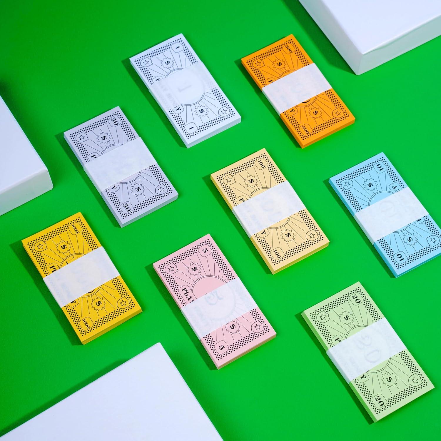 Dinero Falso para Juegos de Mesa Apostrophe Games - 800 Piezas