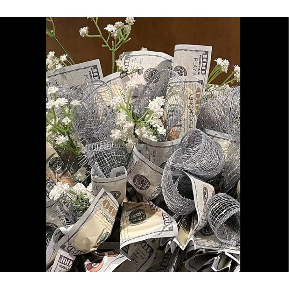 Ficheny Dinero Falso Juguete 100 PCS para Niños y Fiestas