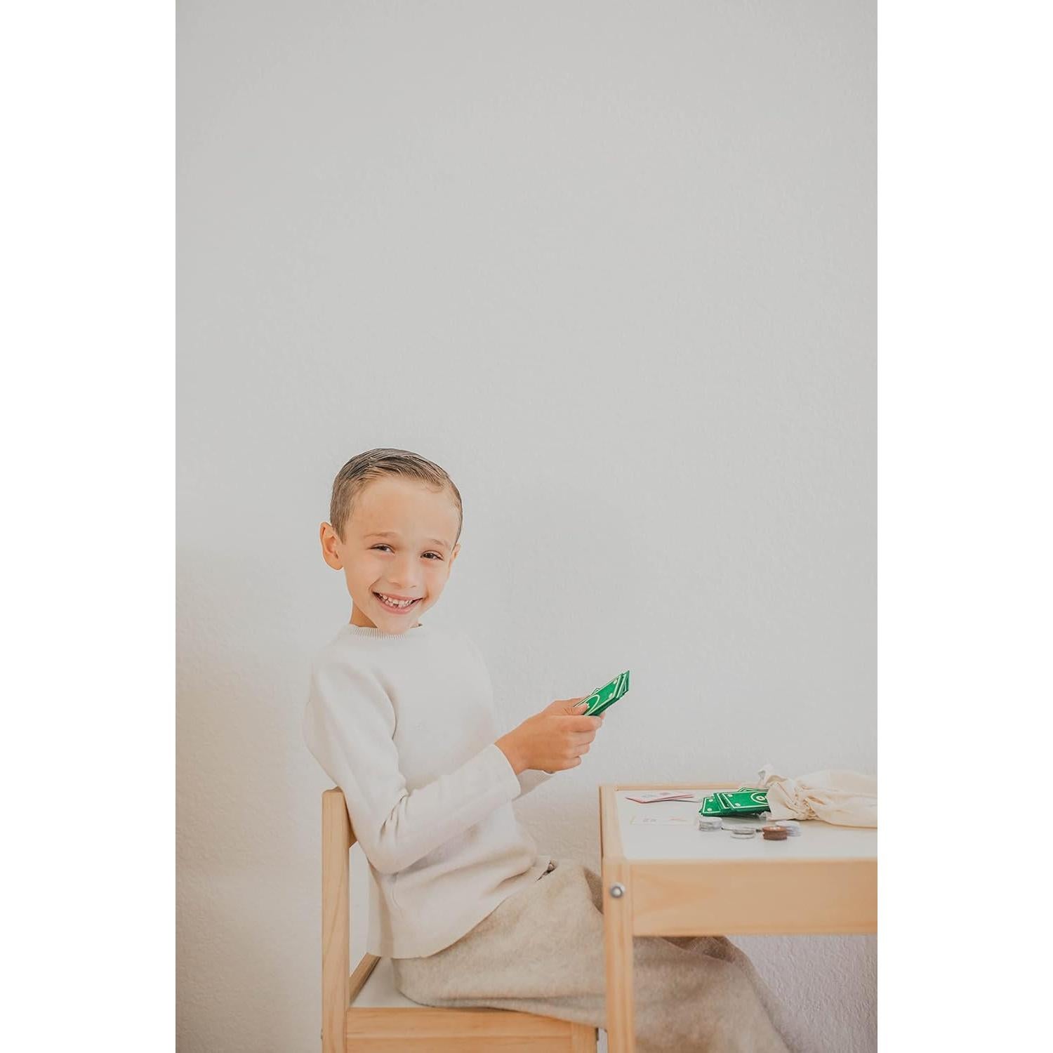 Juego de Dinero de Fieltro Educativo Buen Terreno 50 Piezas