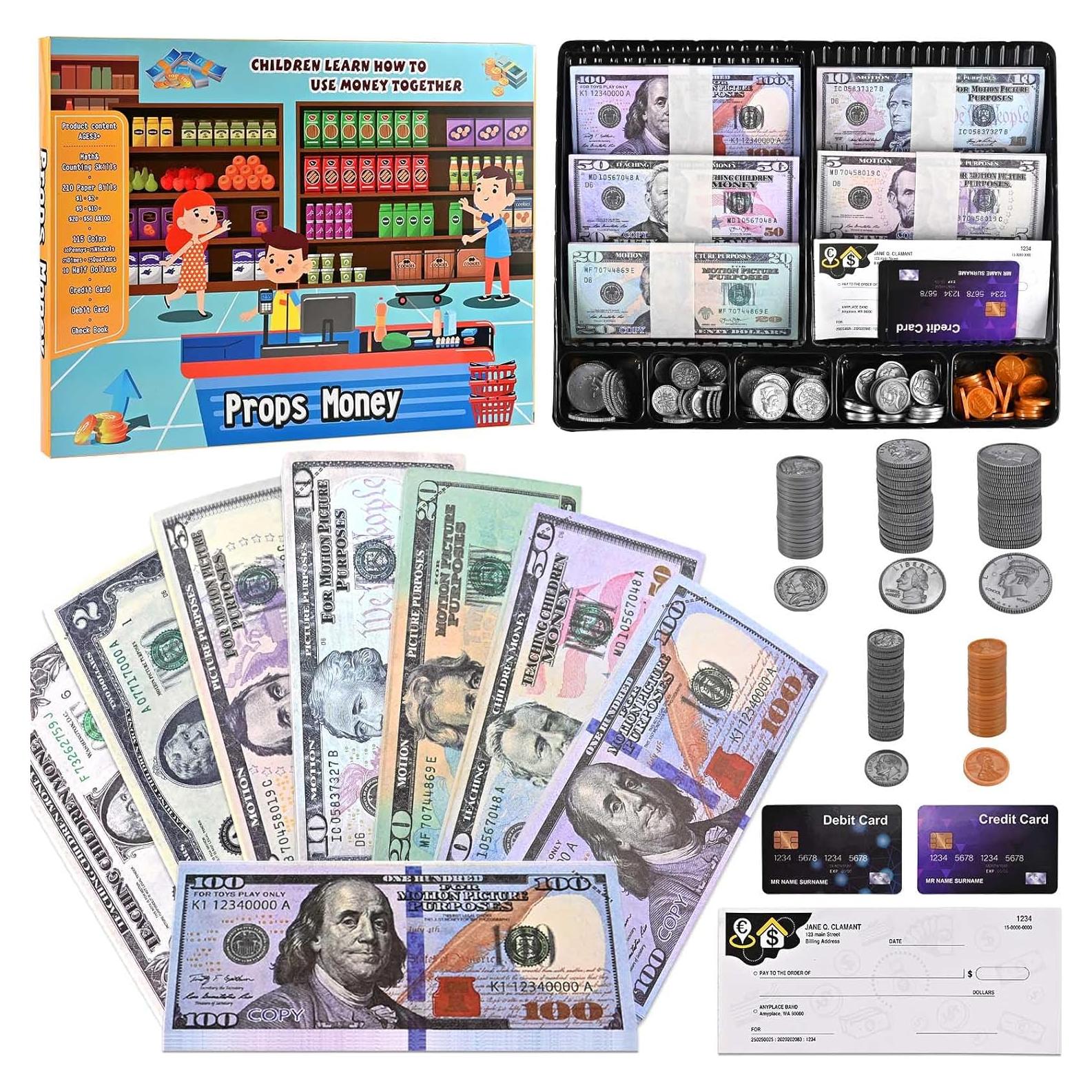 Juego de Matemáticas GOLDGE 333 Piezas para Niños 3-8 Años