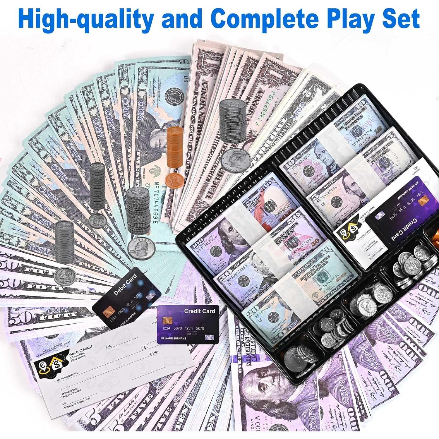 Juego de Matemáticas GOLDGE 333 Piezas para Niños 3-8 Años