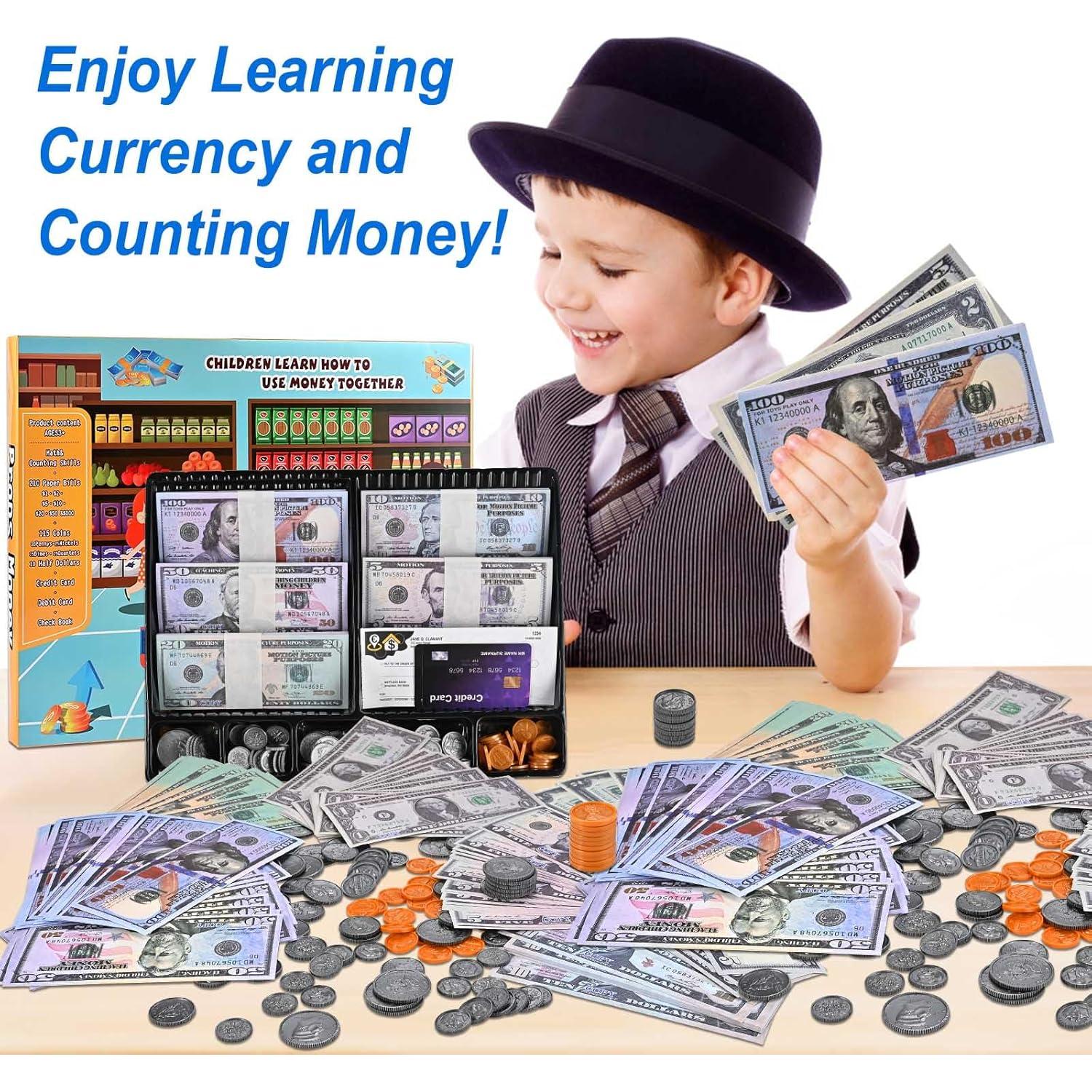 Juego de Matemáticas GOLDGE 333 Piezas para Niños 3-8 Años