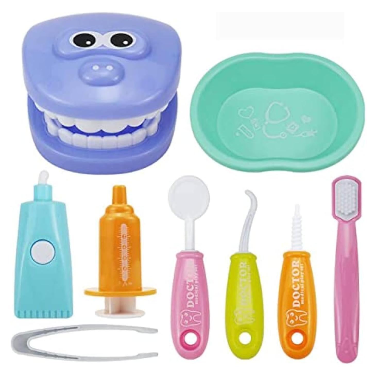 Juego de dentista 9 piezas OPTSPTOY para niños - Salud dental