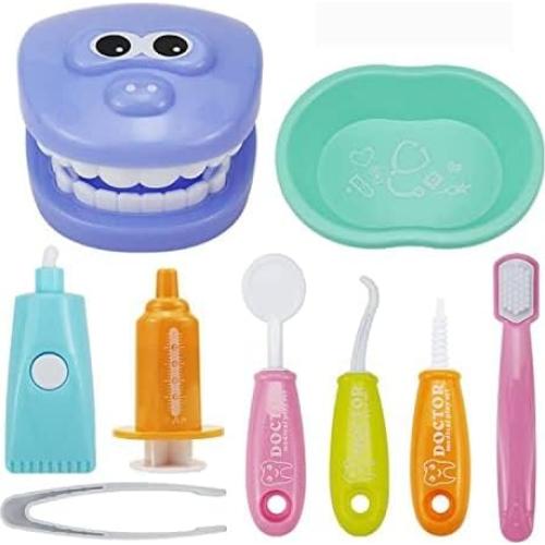 Juego de dentista 9 piezas OPTSPTOY para niños - Salud dental