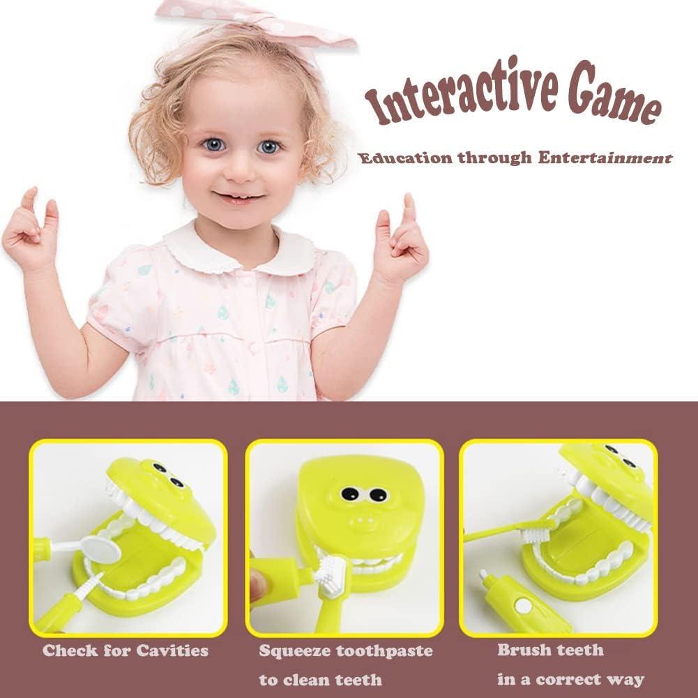 Juego de dentista 9 piezas OPTSPTOY para niños - Salud dental